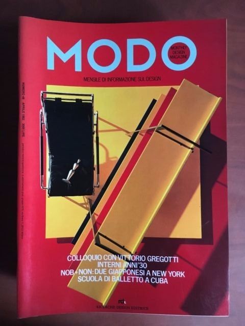 MODO n^ 48 Aprile 1982 Fondatore Alessandro Mendini - E23004