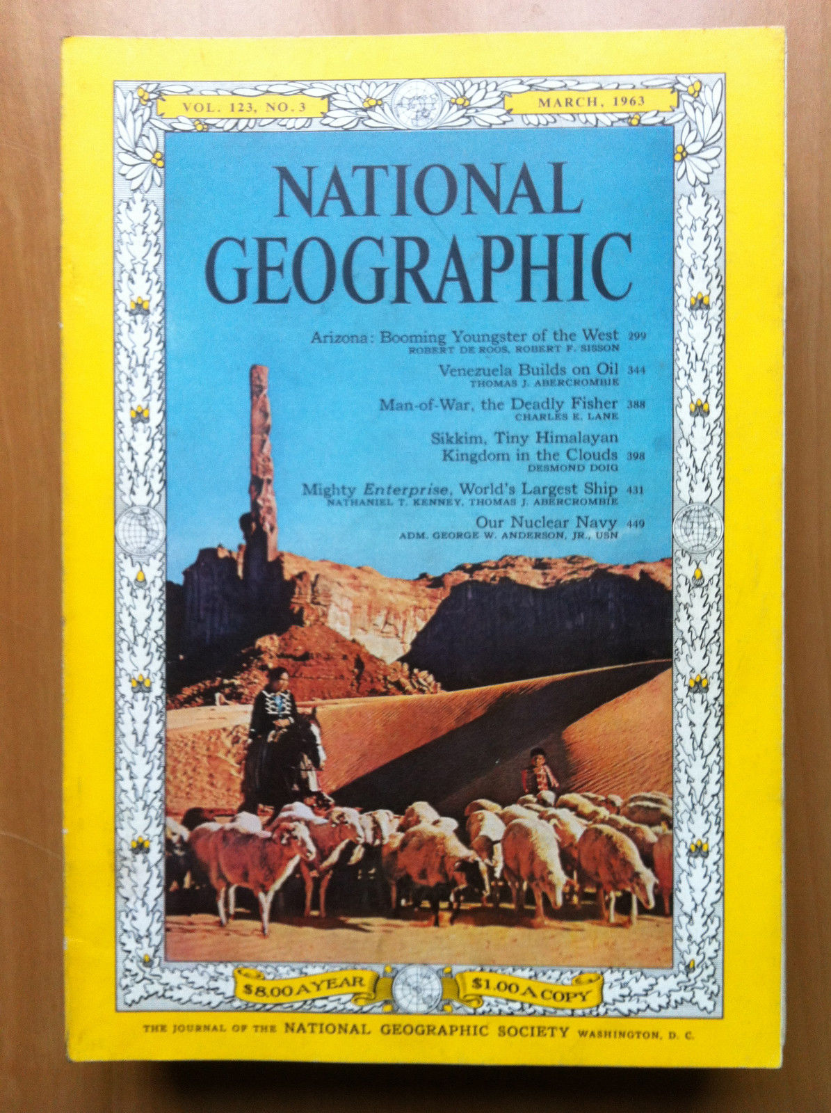 National Geographic Vol. 123 n^ 3 March 1963 - E13831