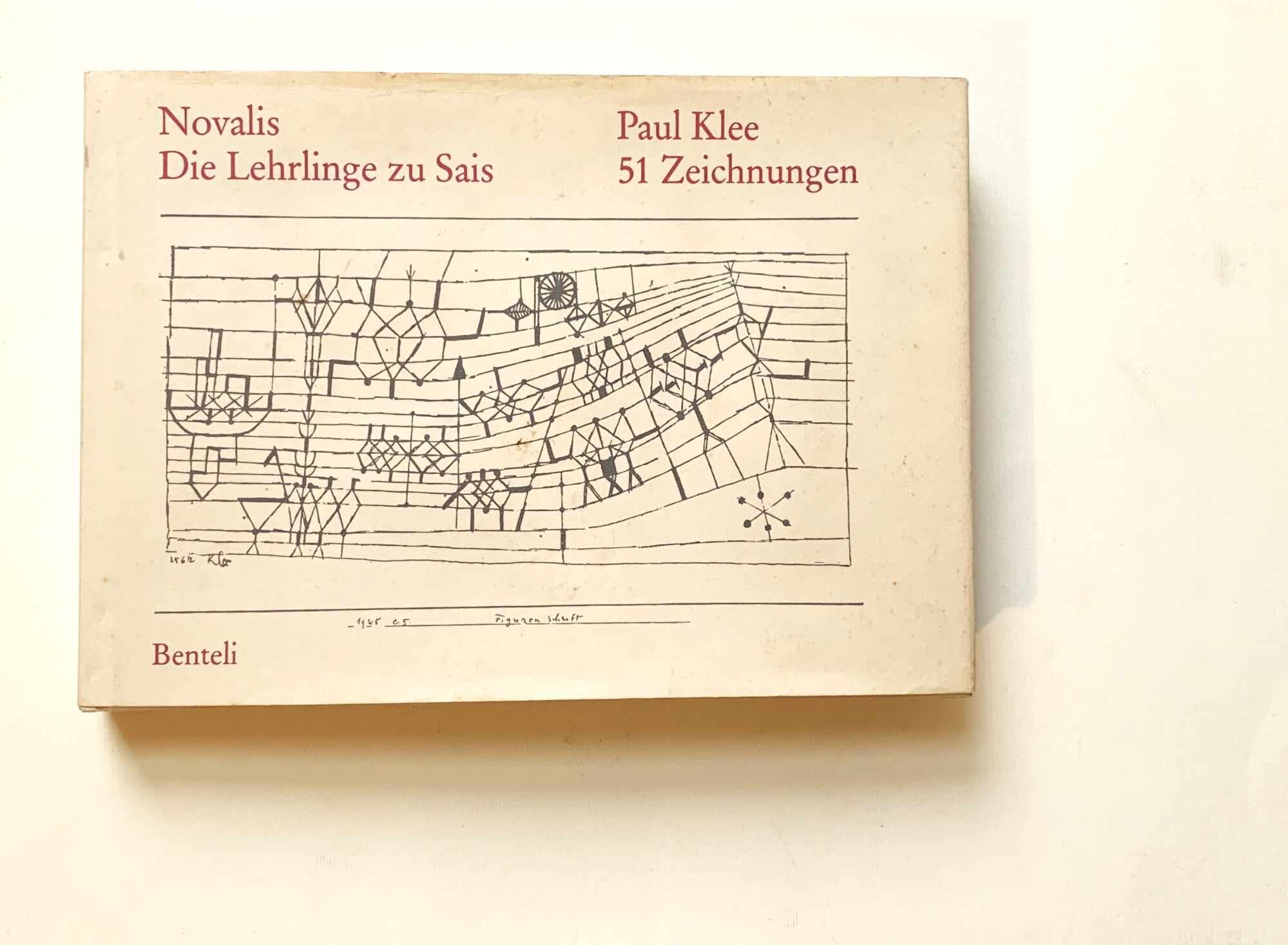 Novalis, Die Lehrlinge zu Sais / Paul Klee, 51 Zeichnungen