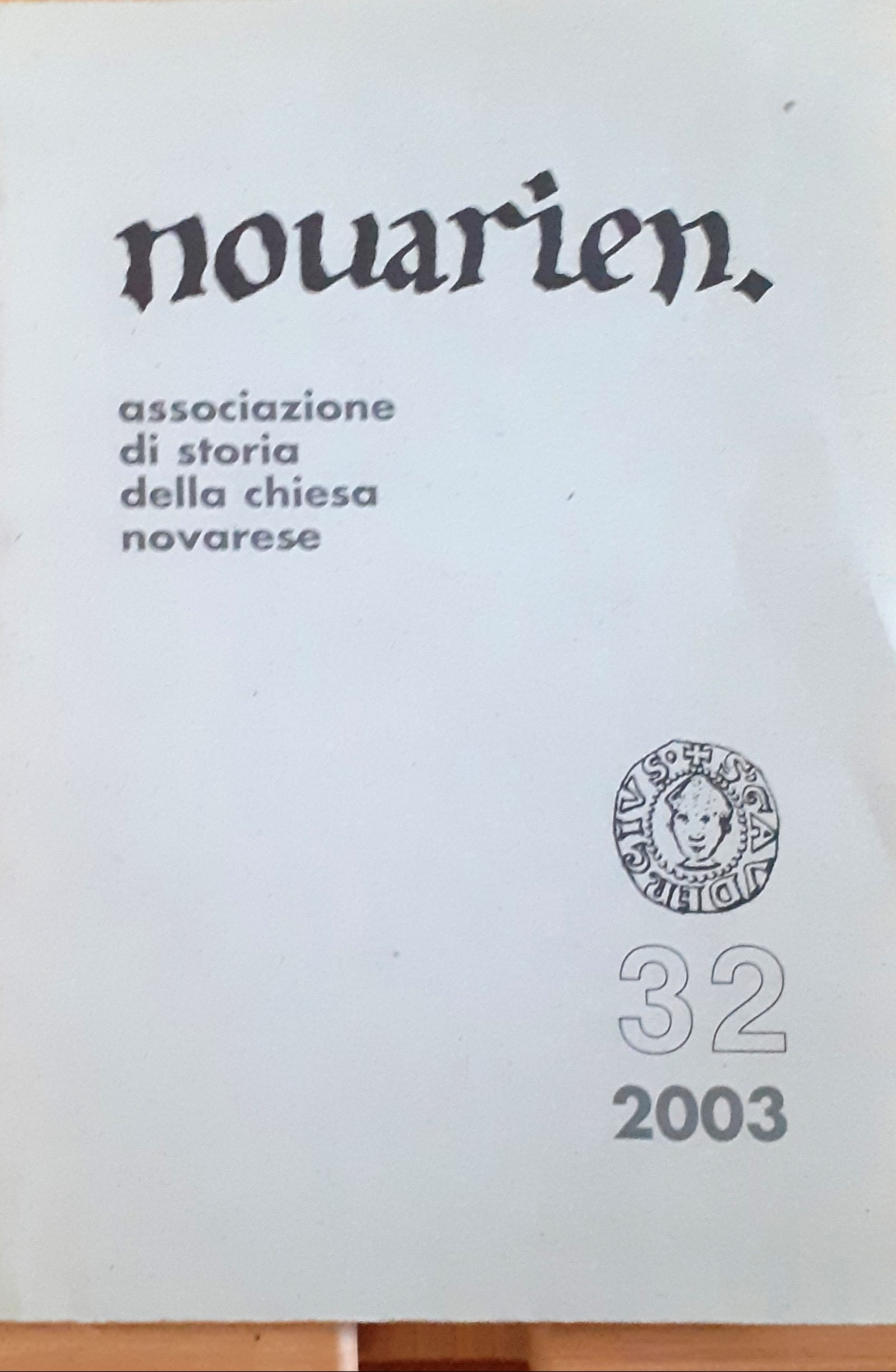 Novarien associazione di Storia della Chiesa Novarese 2003