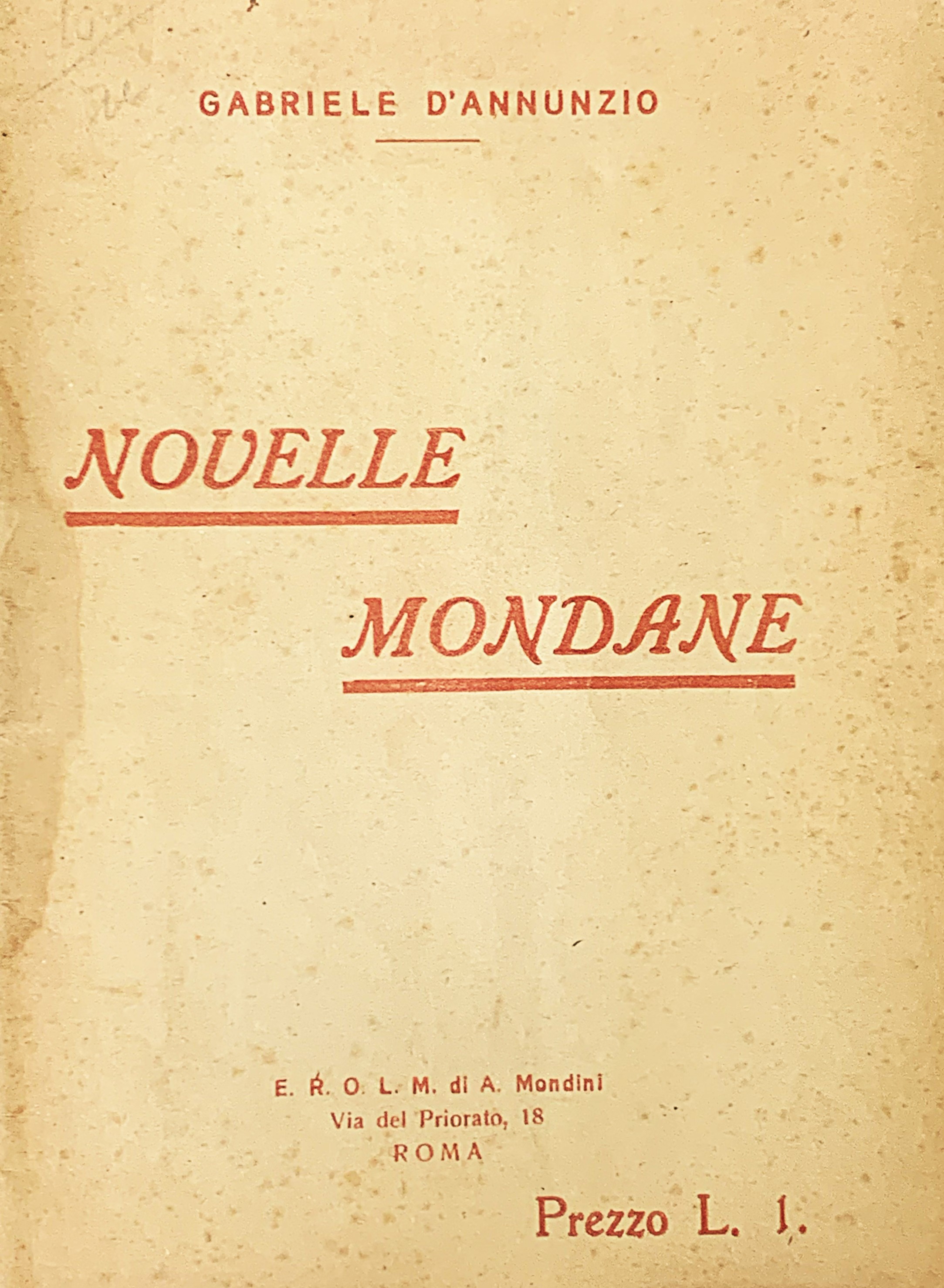 Novelle Mondane