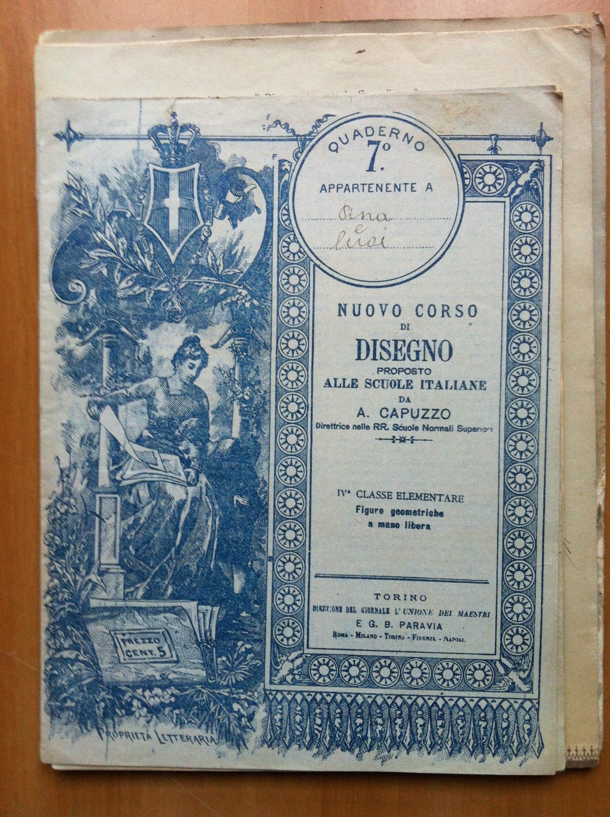 Nuovo cors di Disegno scuole italiane A. Capuzzo Quaderno 7^ …