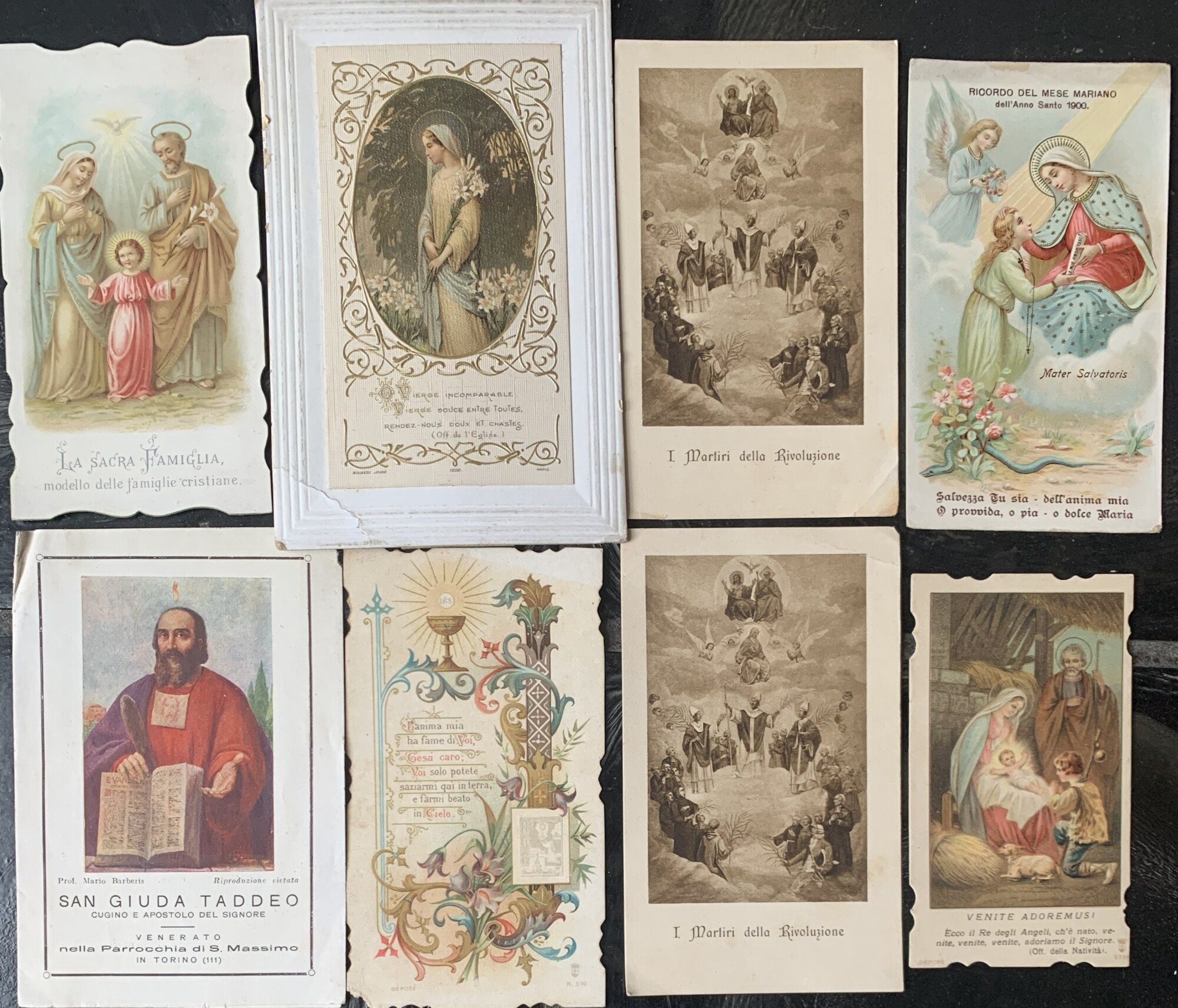 Otto santini primi anni del'900