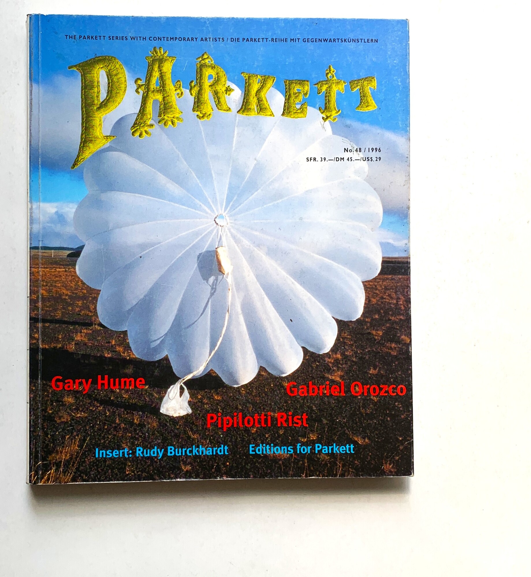 Parkett (No. 48 - 1996): Gary Hume - Gabriel Orozco …