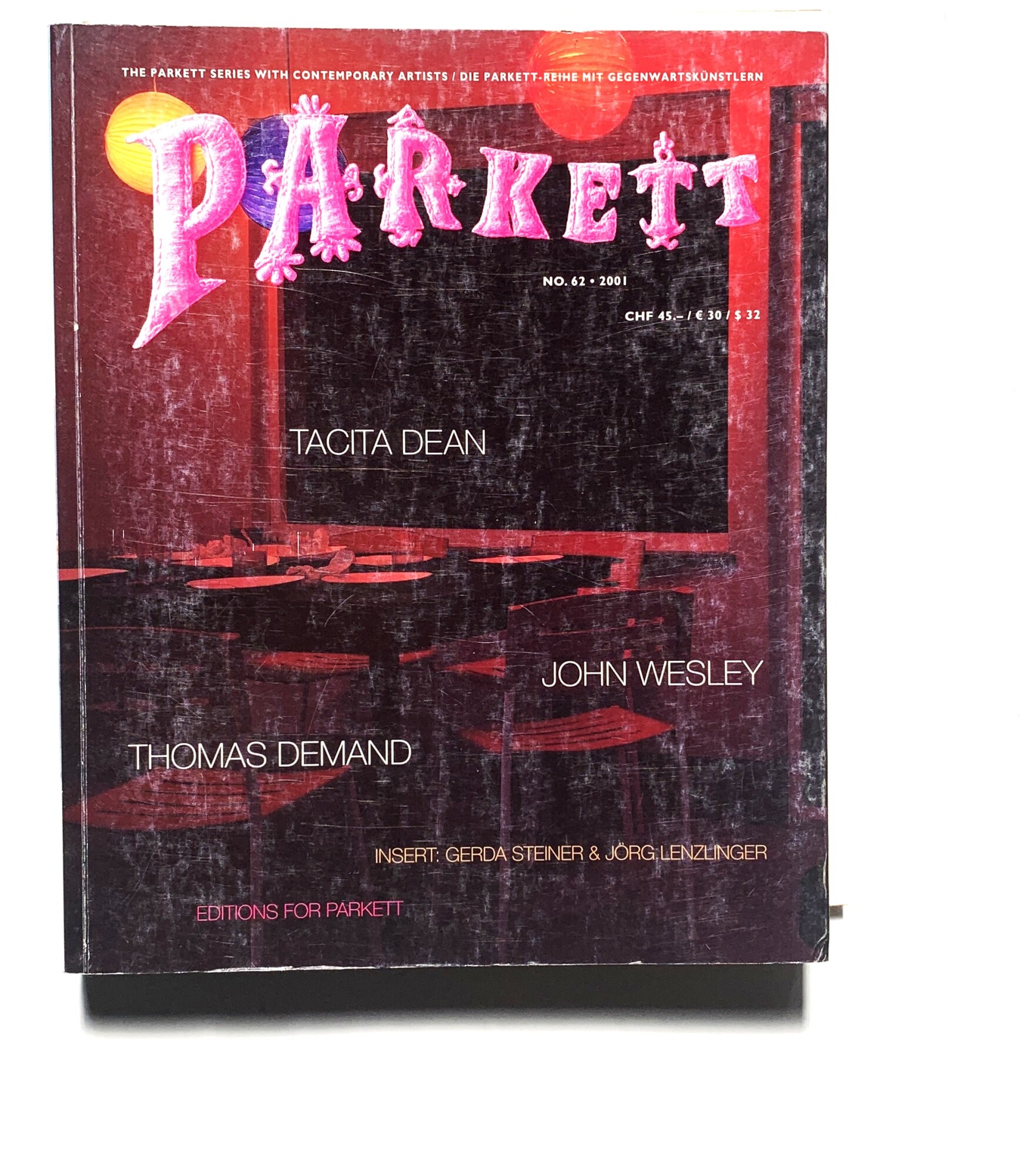 Parkett (No. 62 - 2001): Tacita Dean - John Wesley …