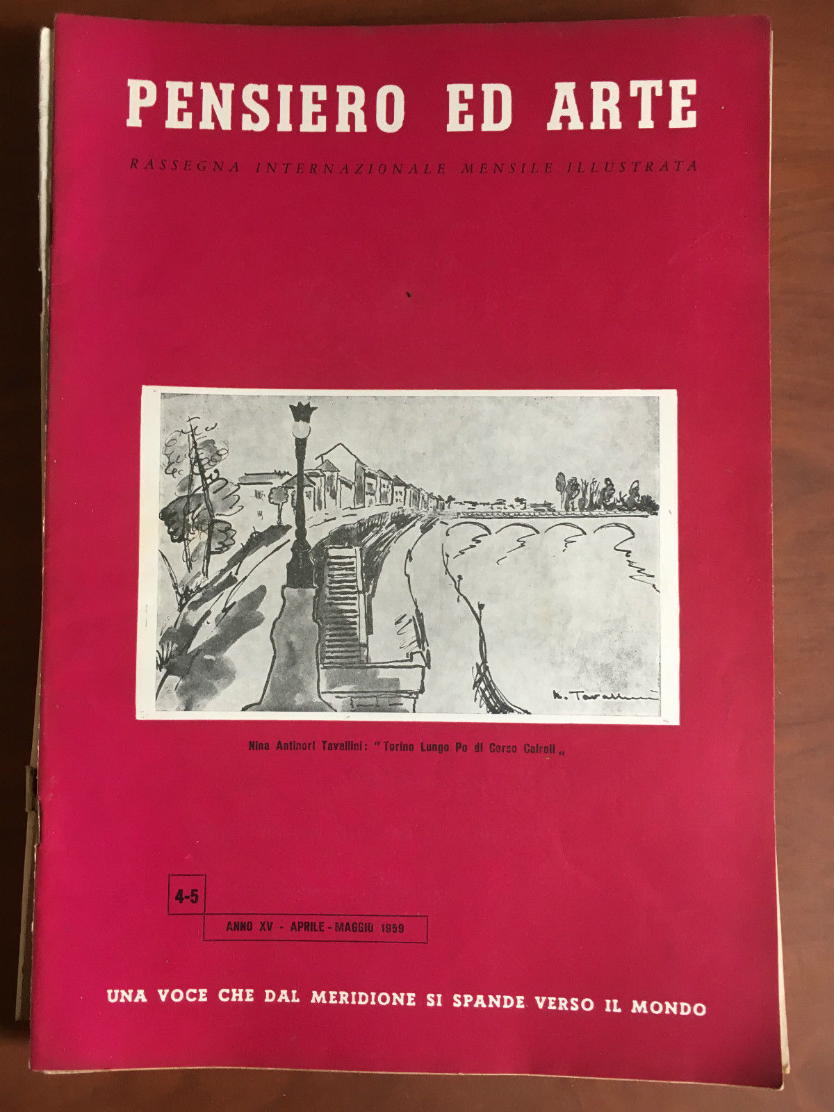 Pensiero ed arte Anno XV Aprile-Maggio 1959 - E22218