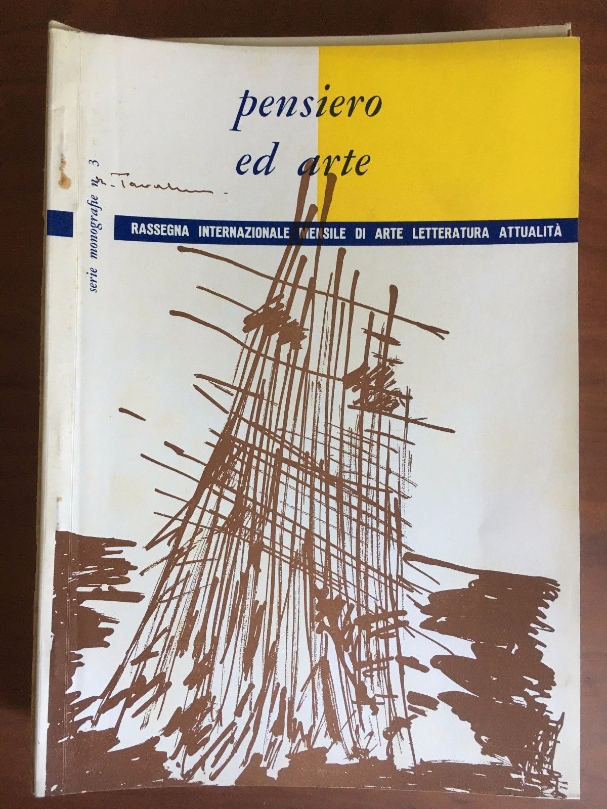 Pensiero ed Arte Serie Monografie n^ 3 Mina Antinori Tavallini …