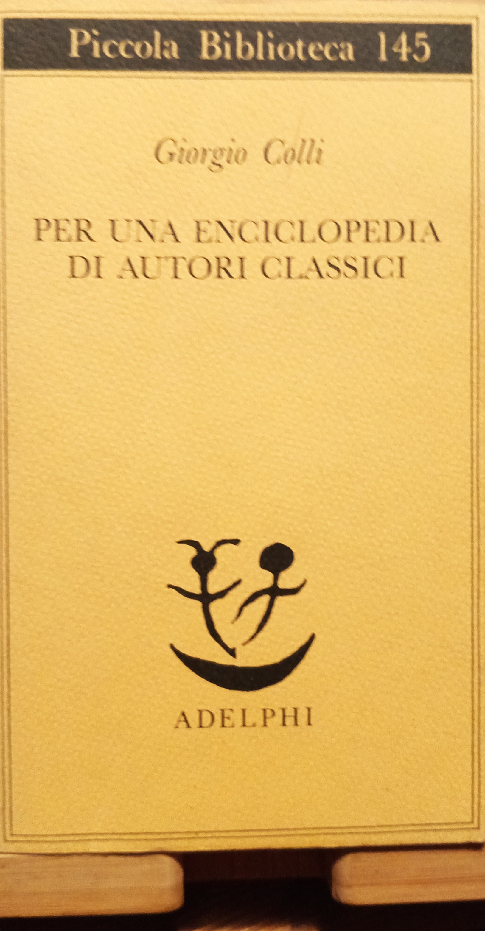 Per una Enciclopedia di Autori Classici