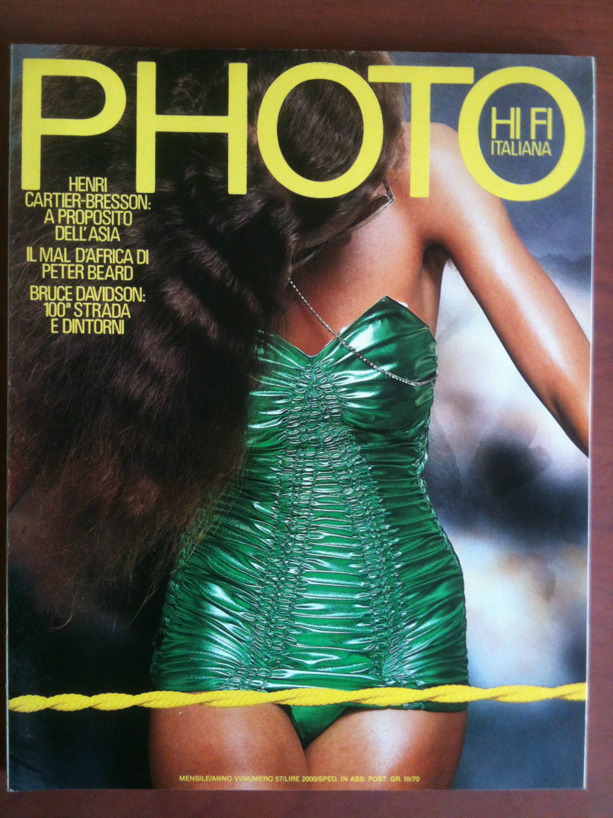 Photo HI FI Italiana n^ 57 Marzo 1980 Cover Christian …