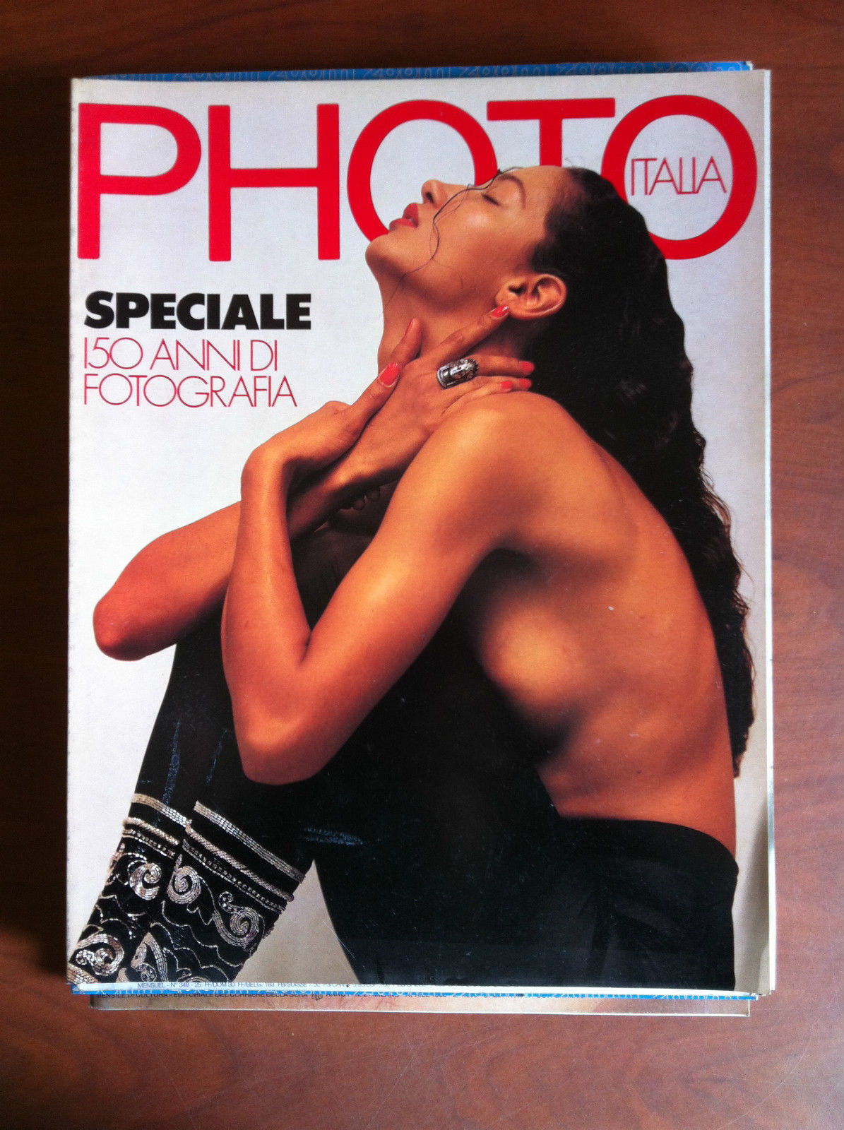 Photo Italia n^ 163 Gennaio 1989 Cover: Fabrizio Ferri - …