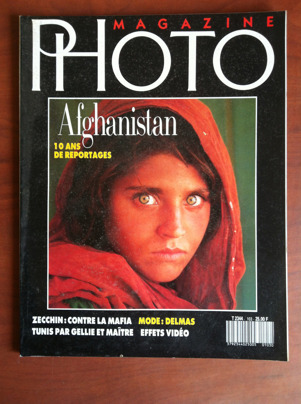 Photo Magazine n^ 103 Juin 1989 Couverture: Steve Mac Curry …