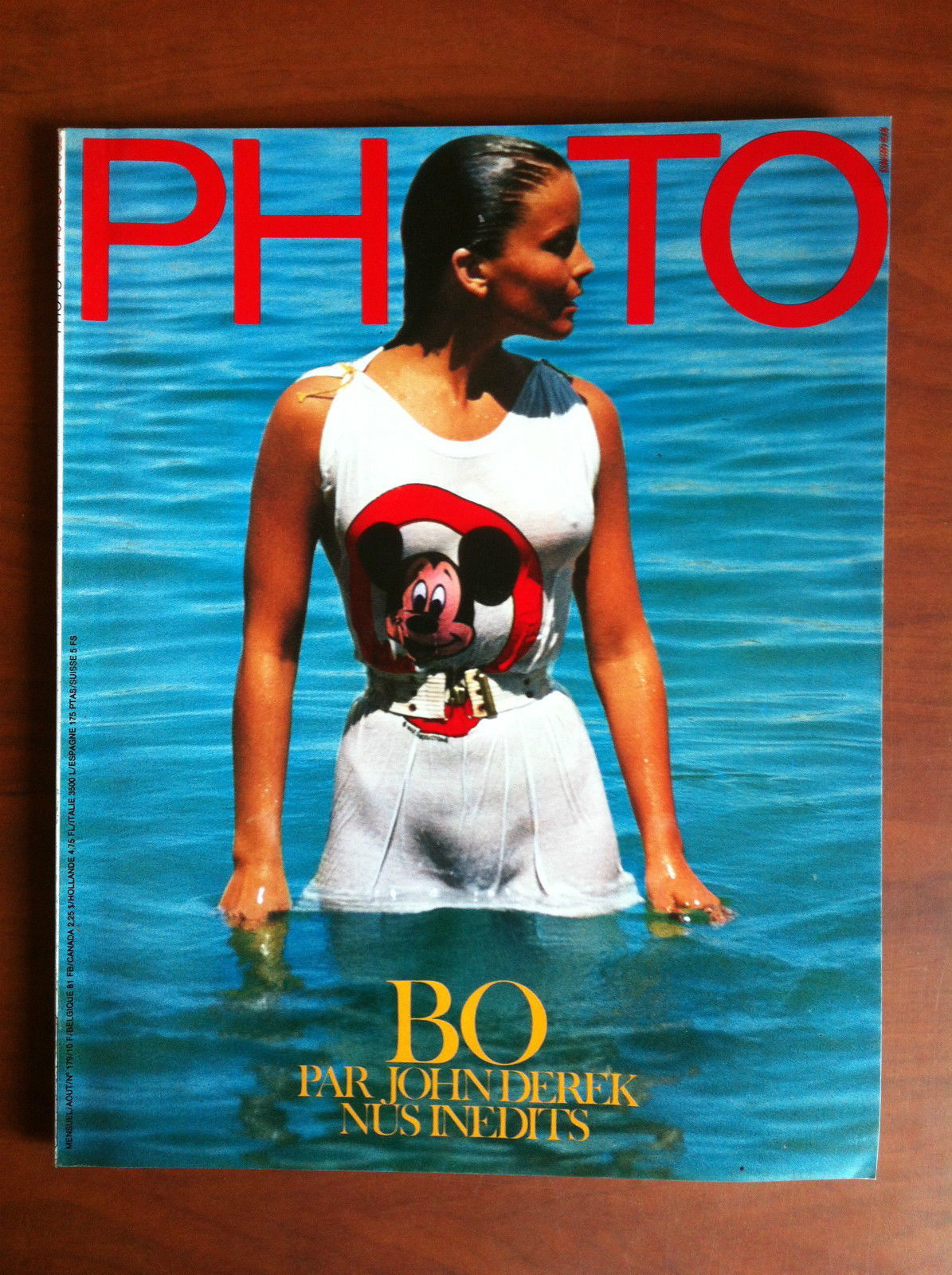 Photo Magazine n^ 179 Aout 1982 Couverture: Bo Derek by …