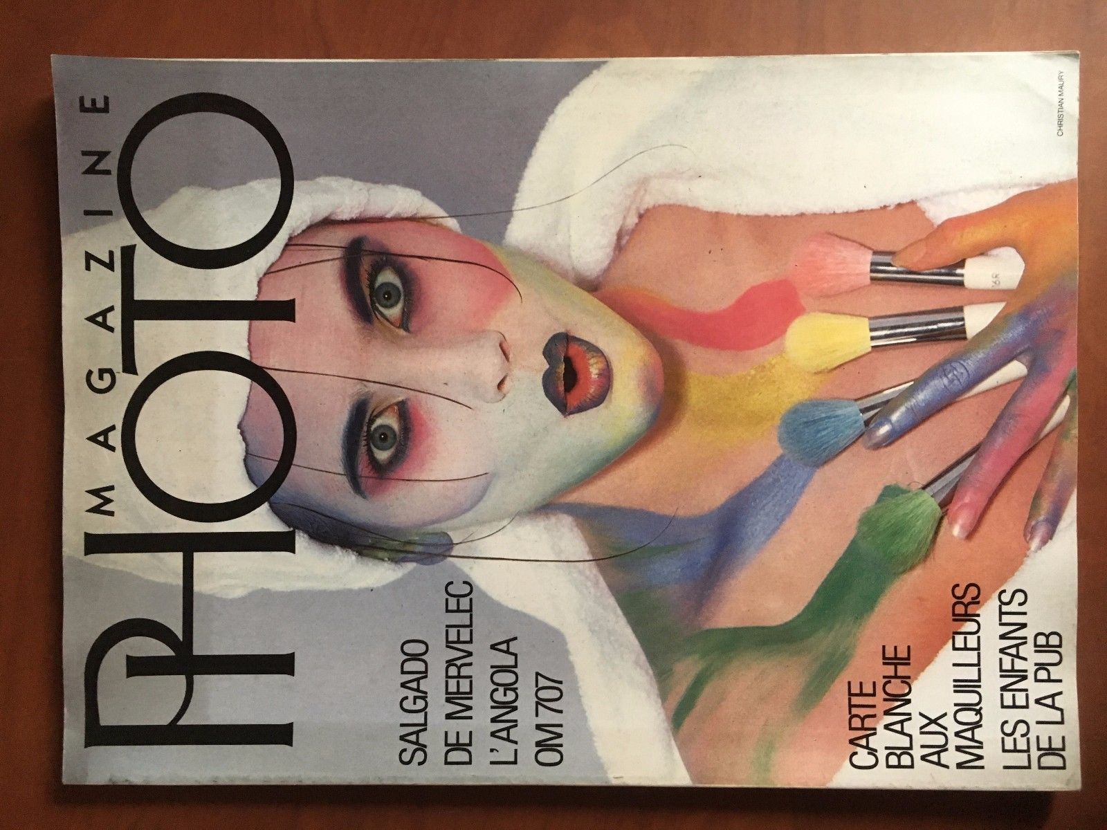 Photo Magazine n^ 78 Déc. '86-Janvier '87 Cover: Christian Maury …