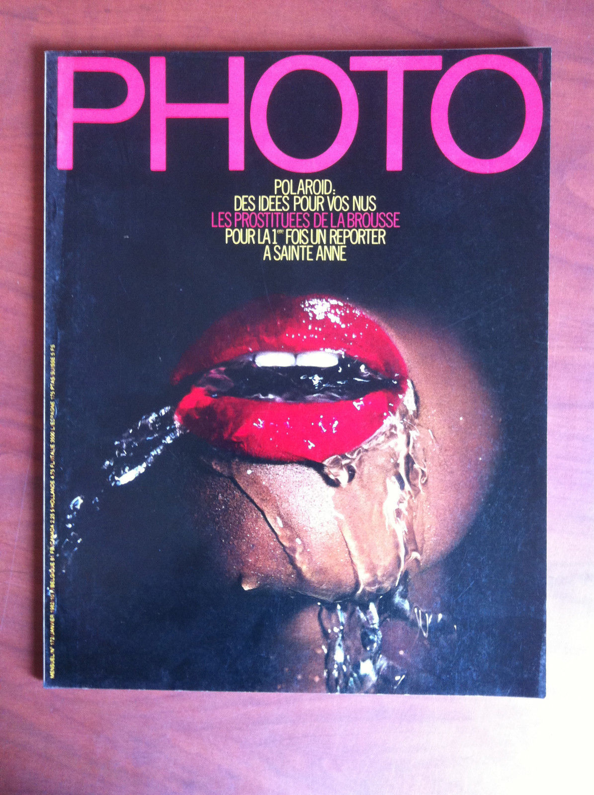 Photo n^ 172 Janvier 1982 Cover: Garry Gross - E13156