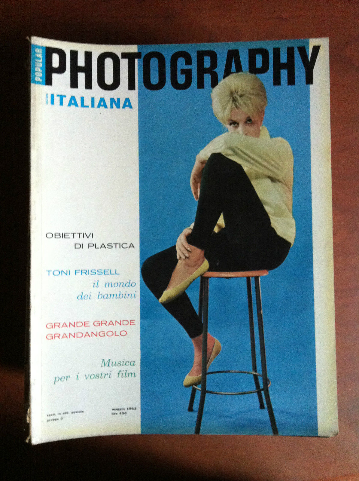 Photography Italiana n^ 59 Maggio 1962 Cover: F. Petazzi - …
