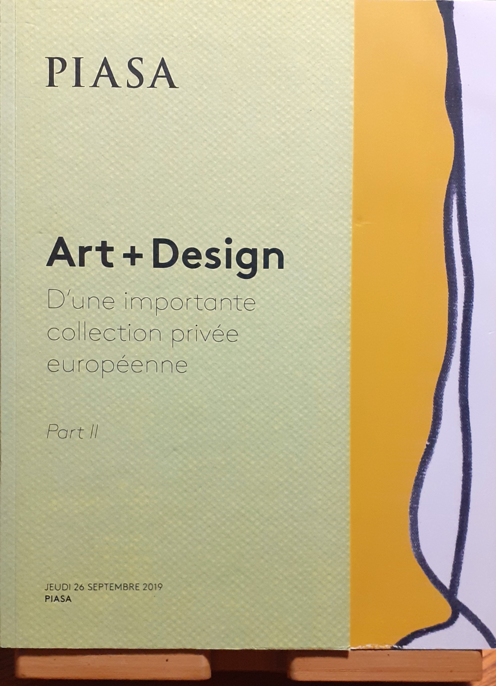 Piasa Auction Art+ Design Part II Paris 26 Septembre 2019