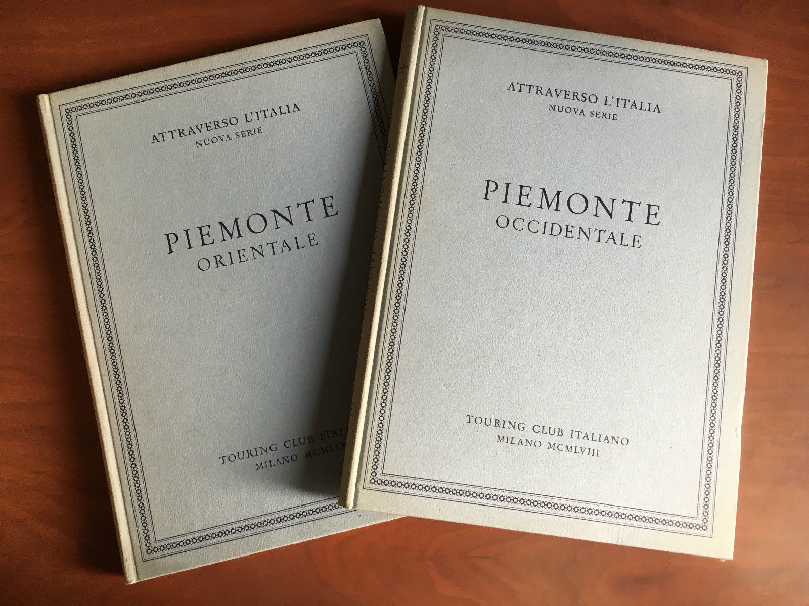 Piemonte in 2 volumi Occidentale ed Orientale Touring Club 1958 …