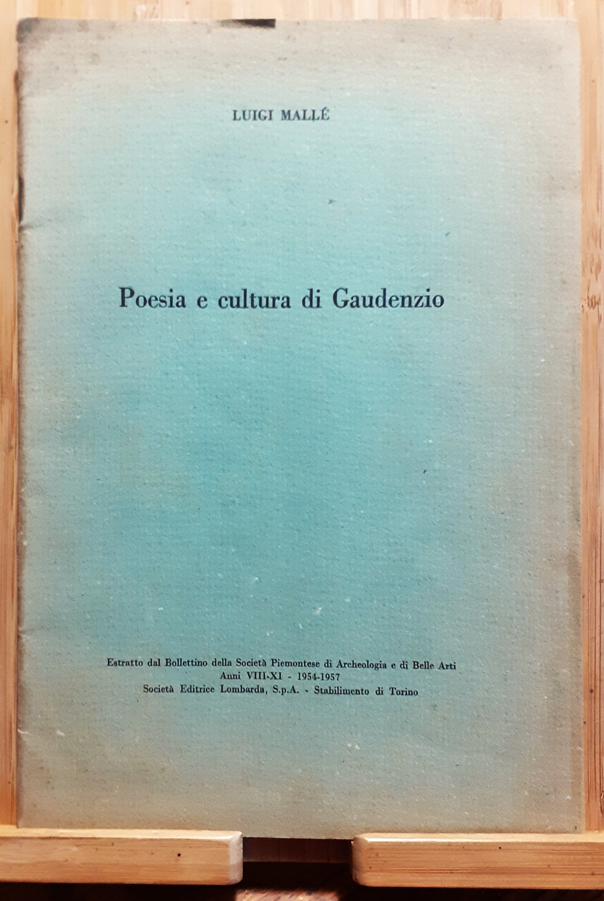 Poesia e cultura di Gaudenzio
