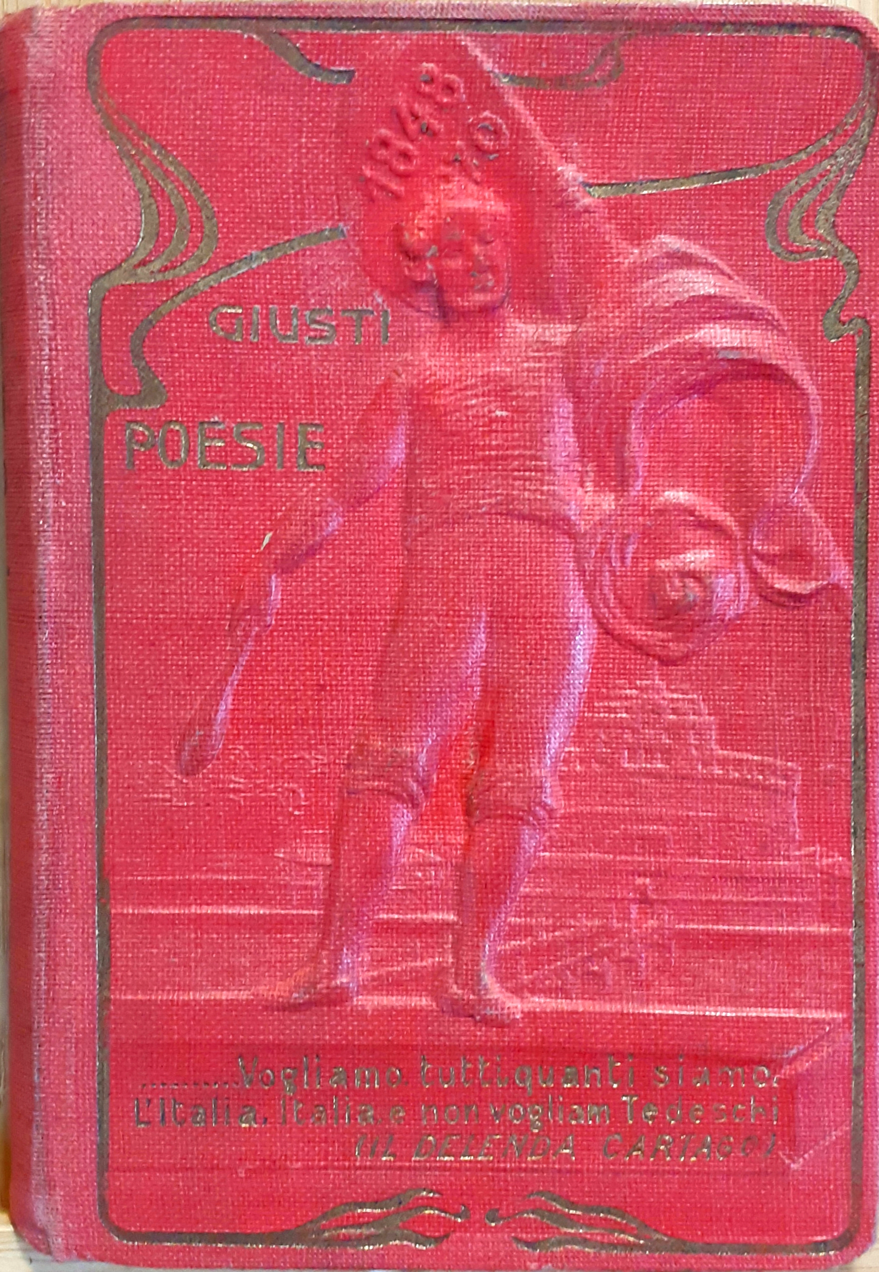 Poesie di Giuseppe Giusti Edite ed inedite Bietti &amp; Reggiani …