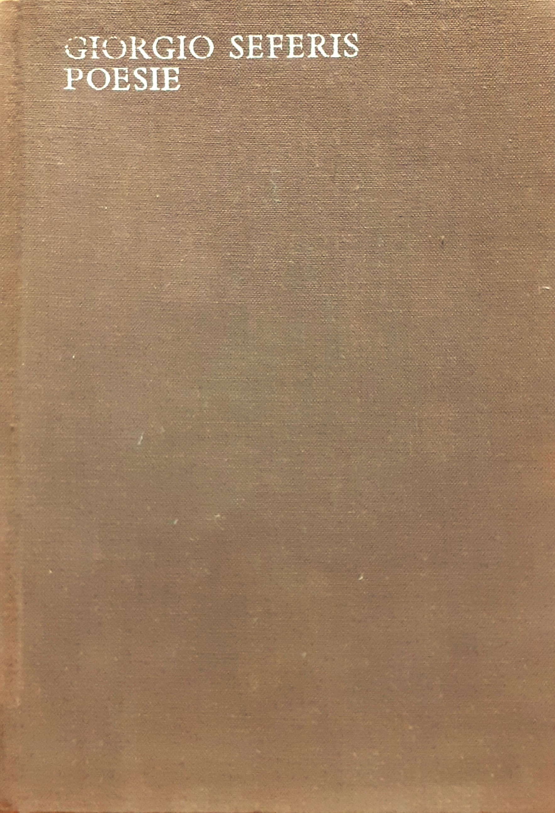 Poesie Lo Specchio i Poeti del nostro tempo Mondadori III …