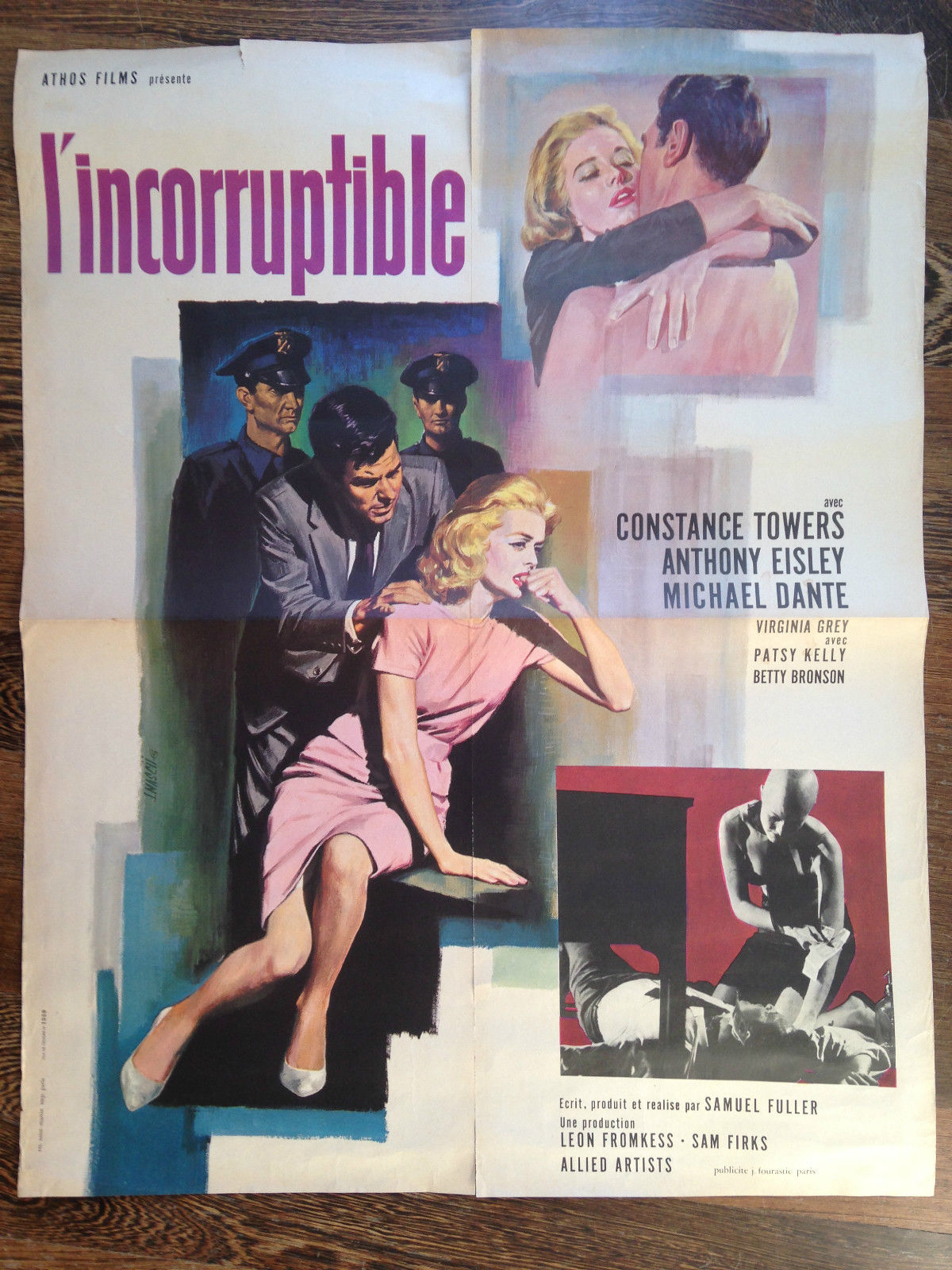 Poster del film L'Incorruptible 1964 - P188