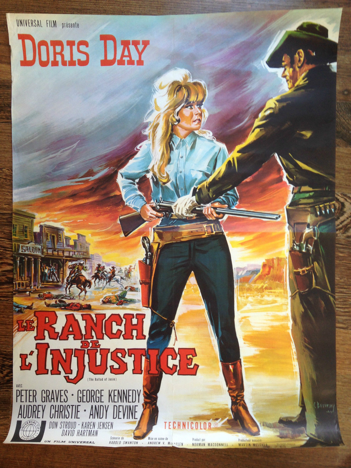 Poster del film Le Ranch de l'Injustice 1967 - P187