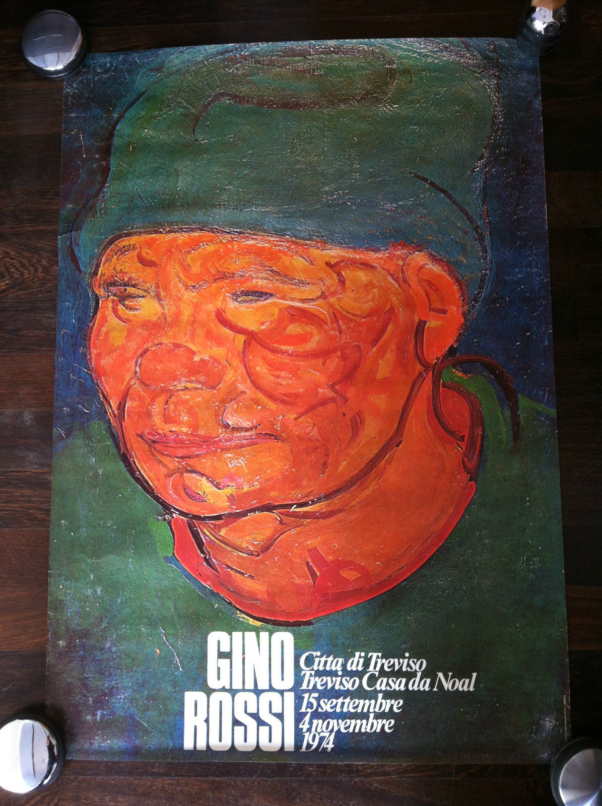 Poster della mostra di Gino Rossi Casa del Noal Treviso …