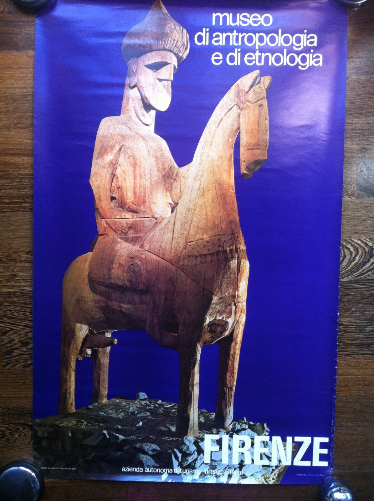 Poster della mostra Museo di Antropologia e di etnologia Firenze …