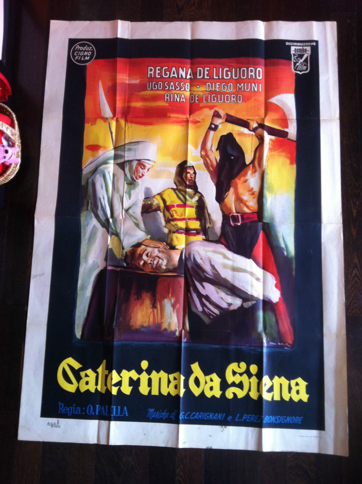 Poster originale Caterina da Siena Regana de Liguoro - P129