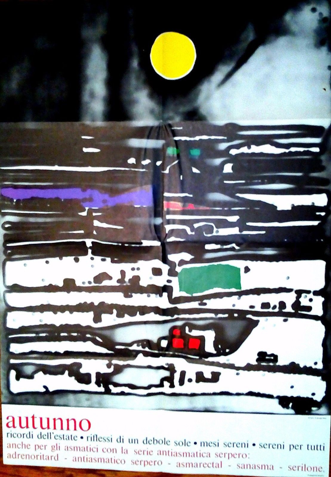 Poster Propaganda Serpero disegno Giorgio Tonti