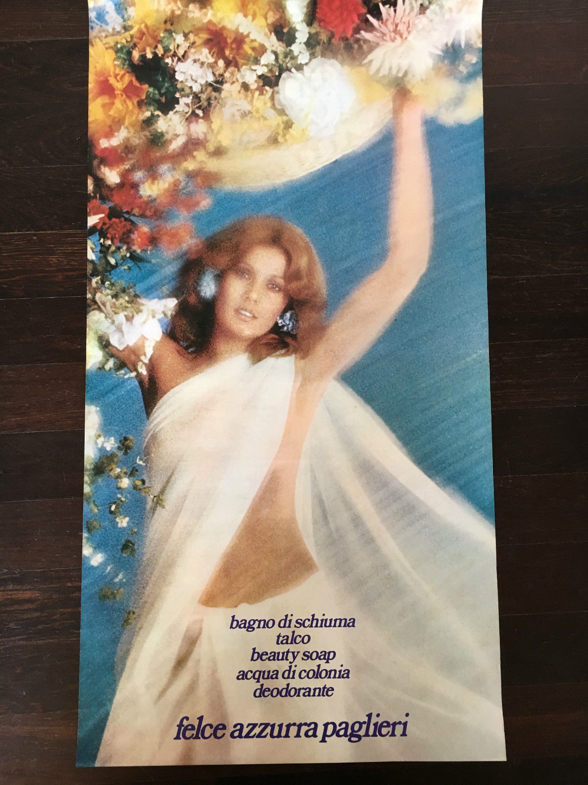 Poster Pubblicitario Felce Azzurra Paglieri - P233