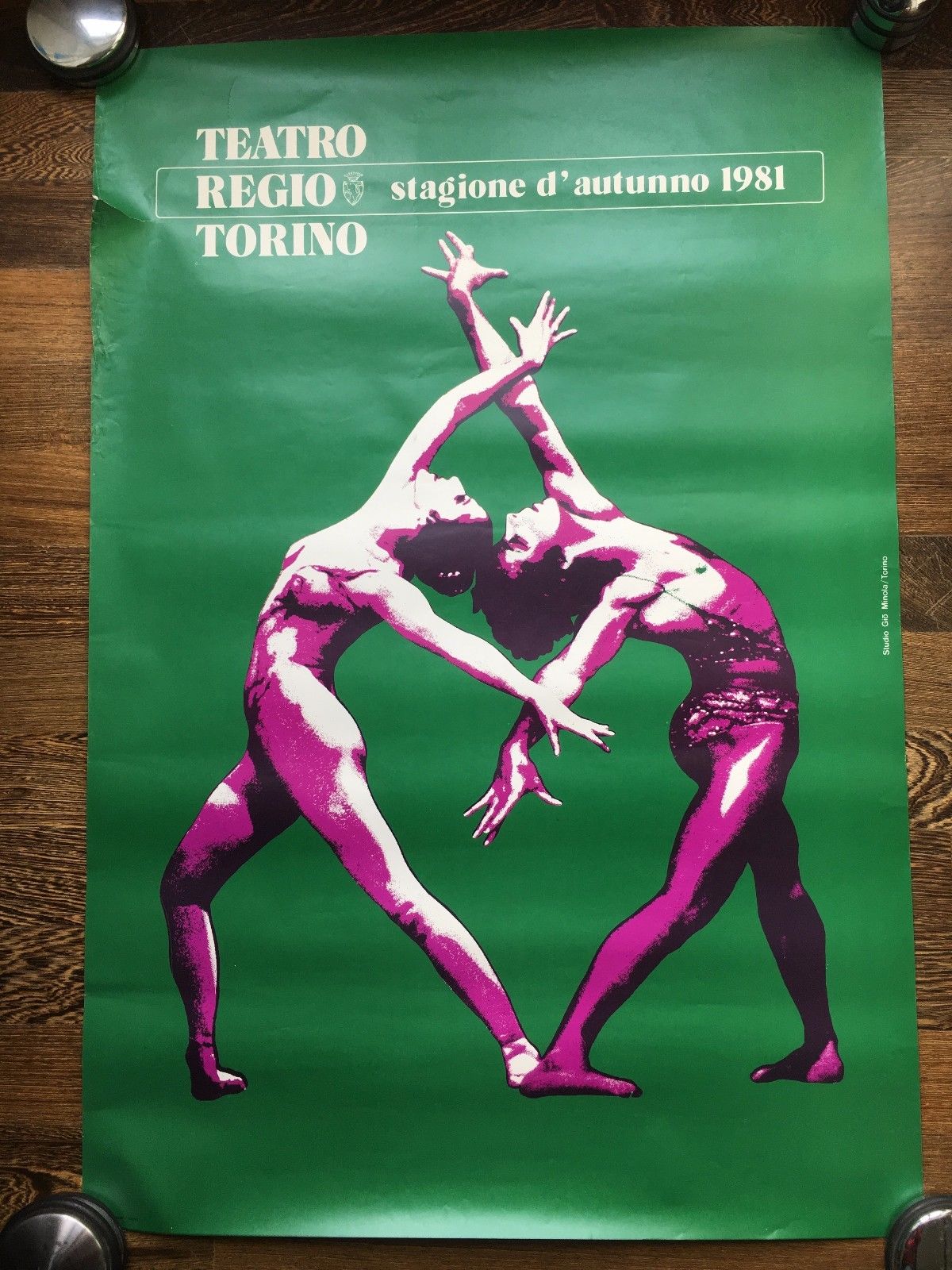 Poster Stagione d'Autunno 1981 Teatro Regio Torino - P348