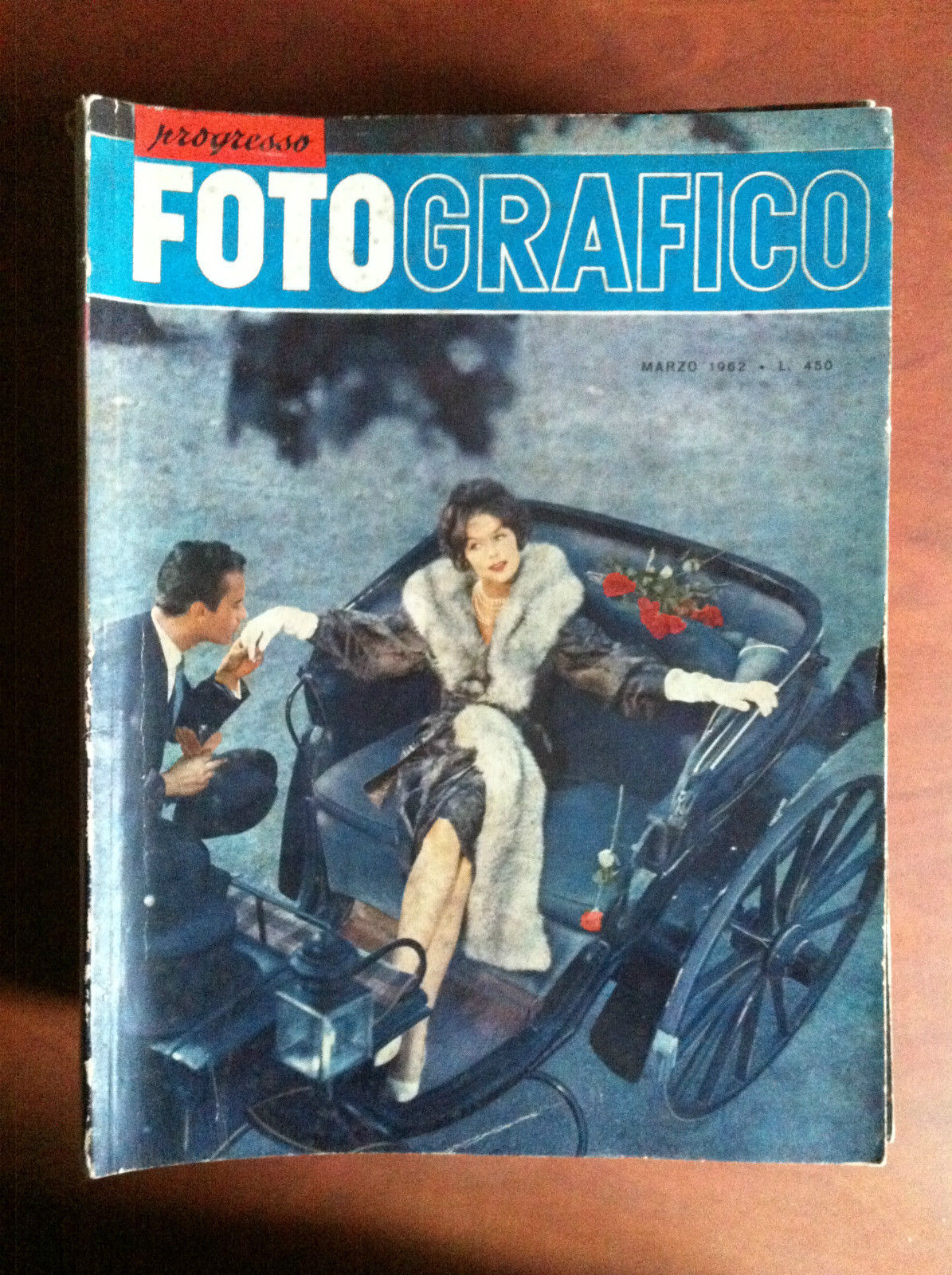 Progresso fotografico Anno 69 n^ 3 Marzo 1962 Cover: Khan …