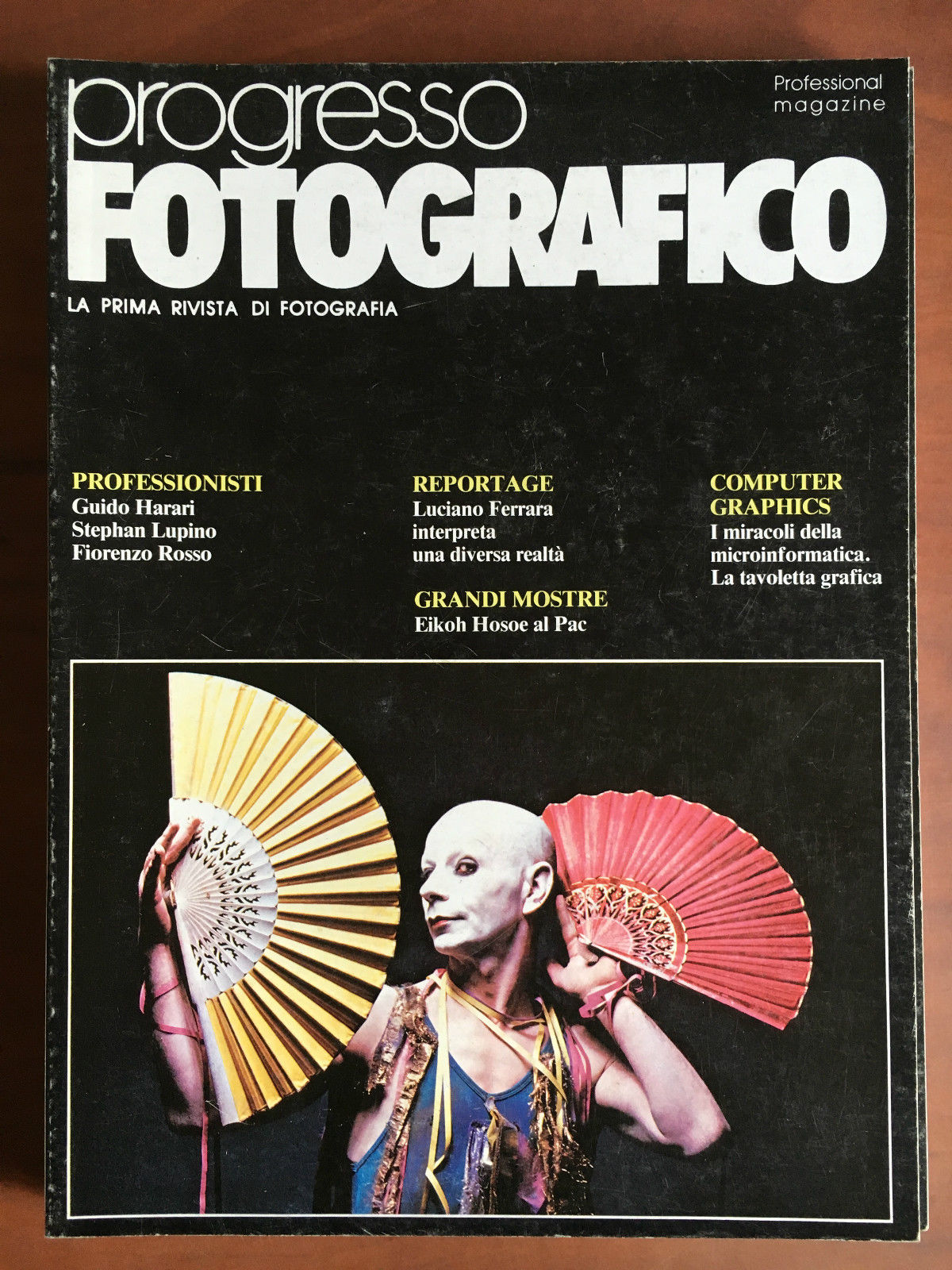 Progresso FOTOGRAFICO n^ 9 Settembre 1984 Cover: Lindsay Kemp - …
