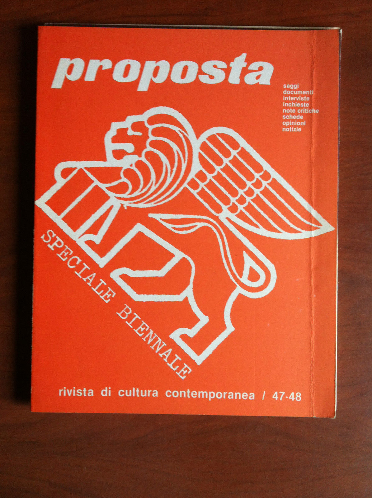 PROPOSTA n^ 47-48 Gennaio-Aprile 1980