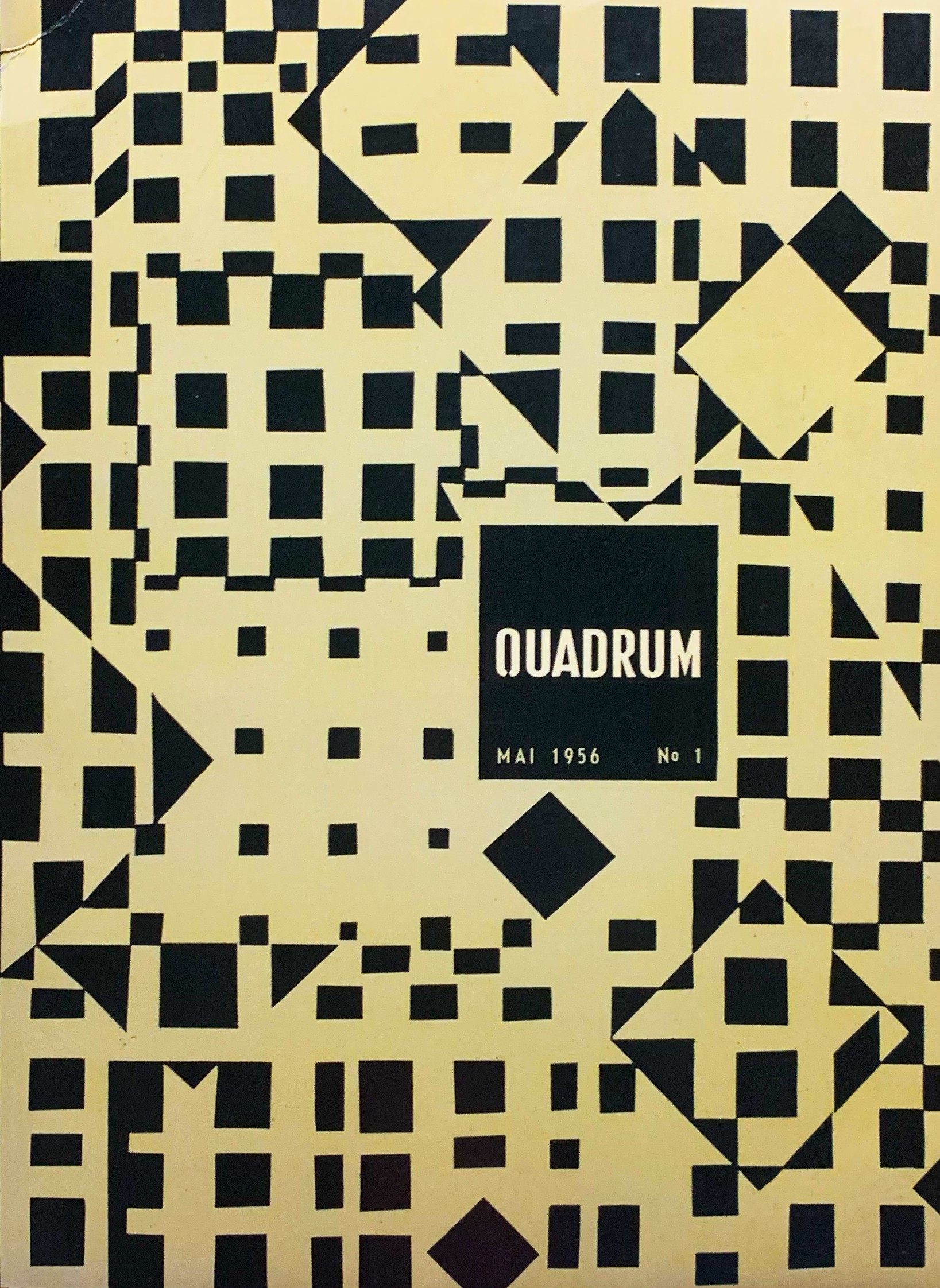 Quadrum (Mai 1956, N^ 1). Revue Internationale d'Art Moderne/ Rivista …