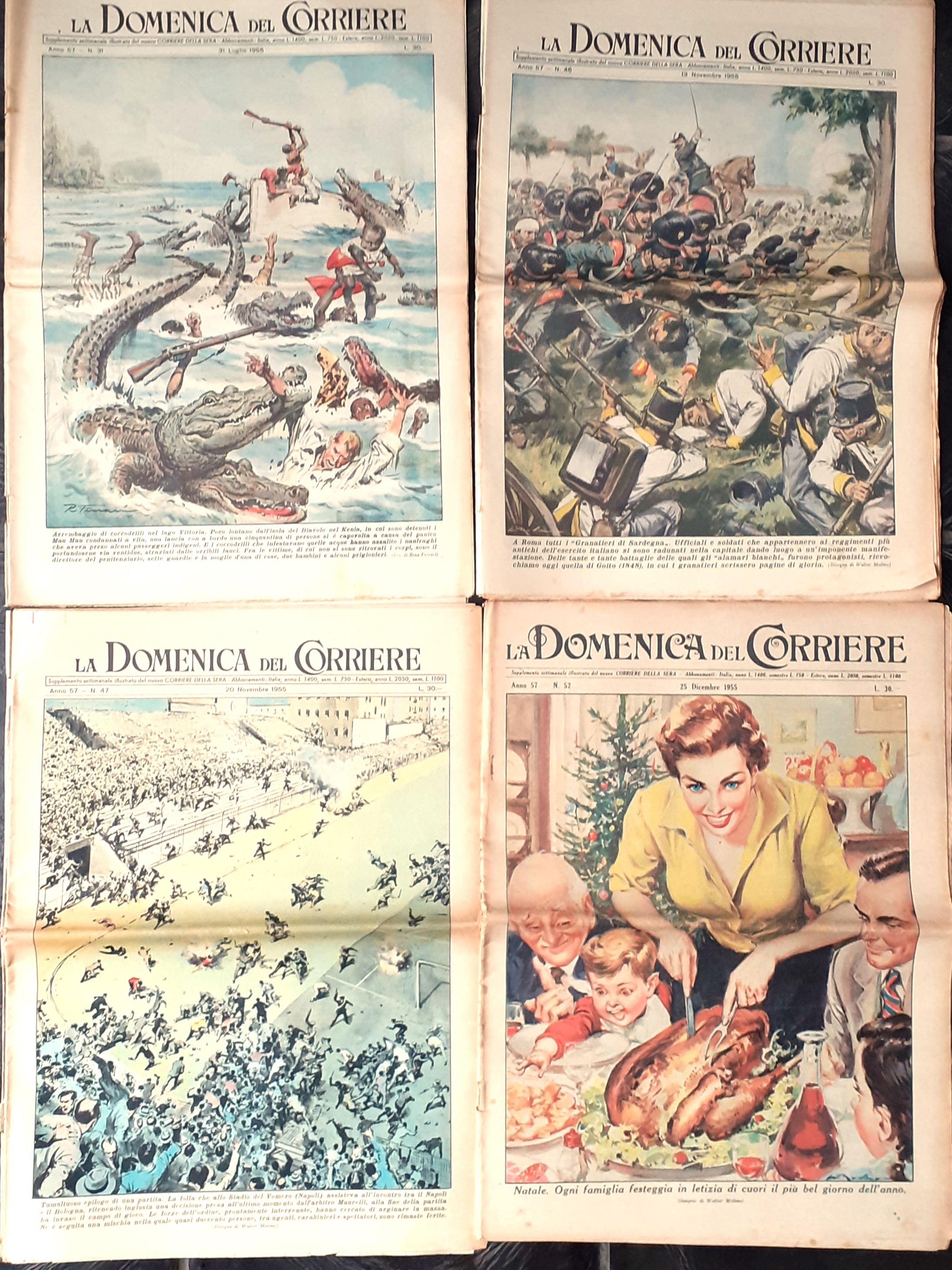 Quattro Domeniche del Corriere 1955