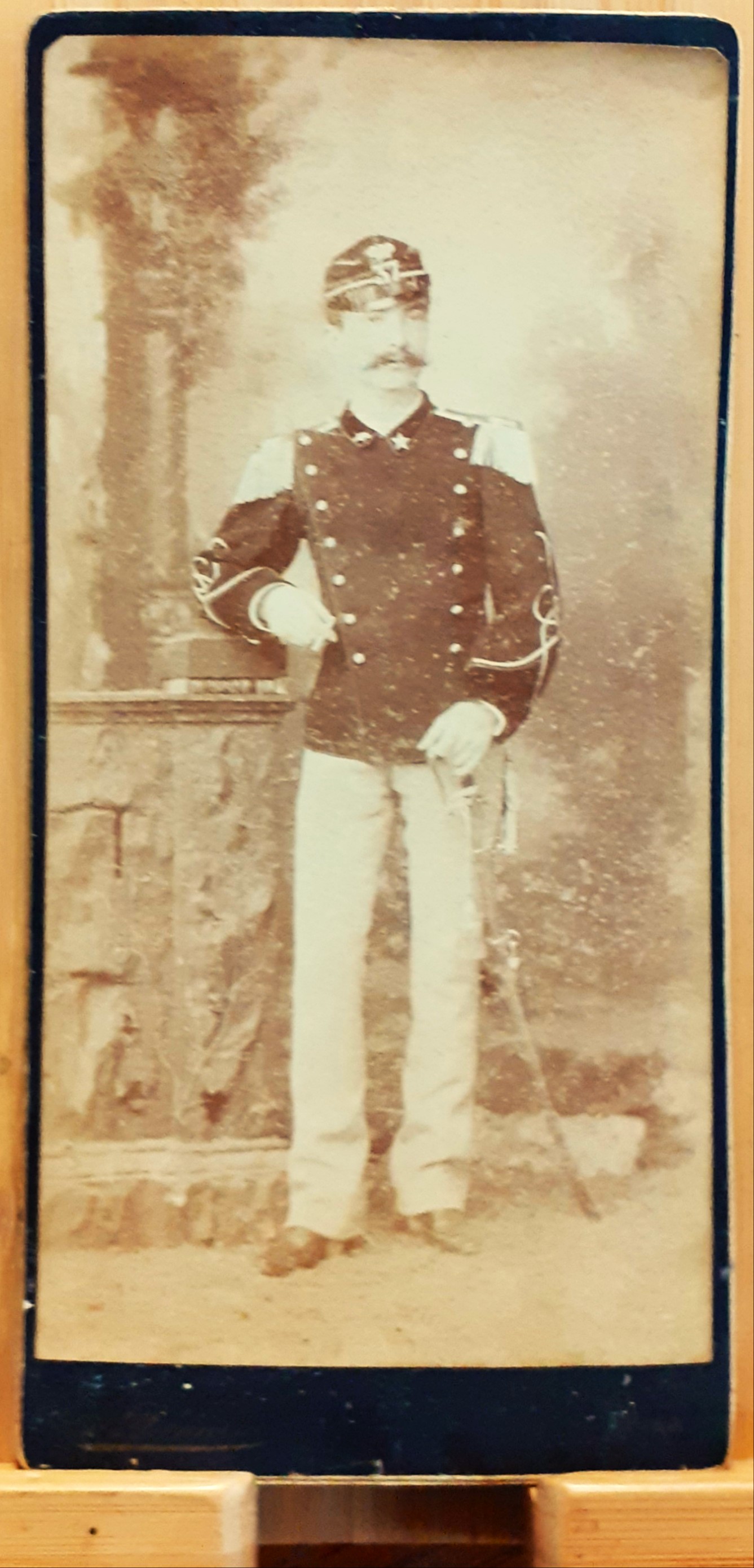 Raffaello Donnini Fotografo Pisa Albumina Militare 1880 ca.