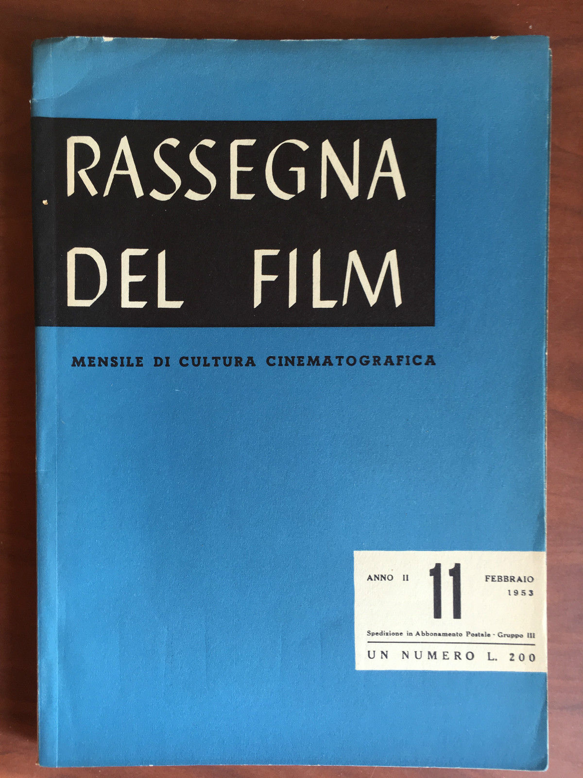 Rassegna del Film n^ 11 Febbraio 1953 - E20471