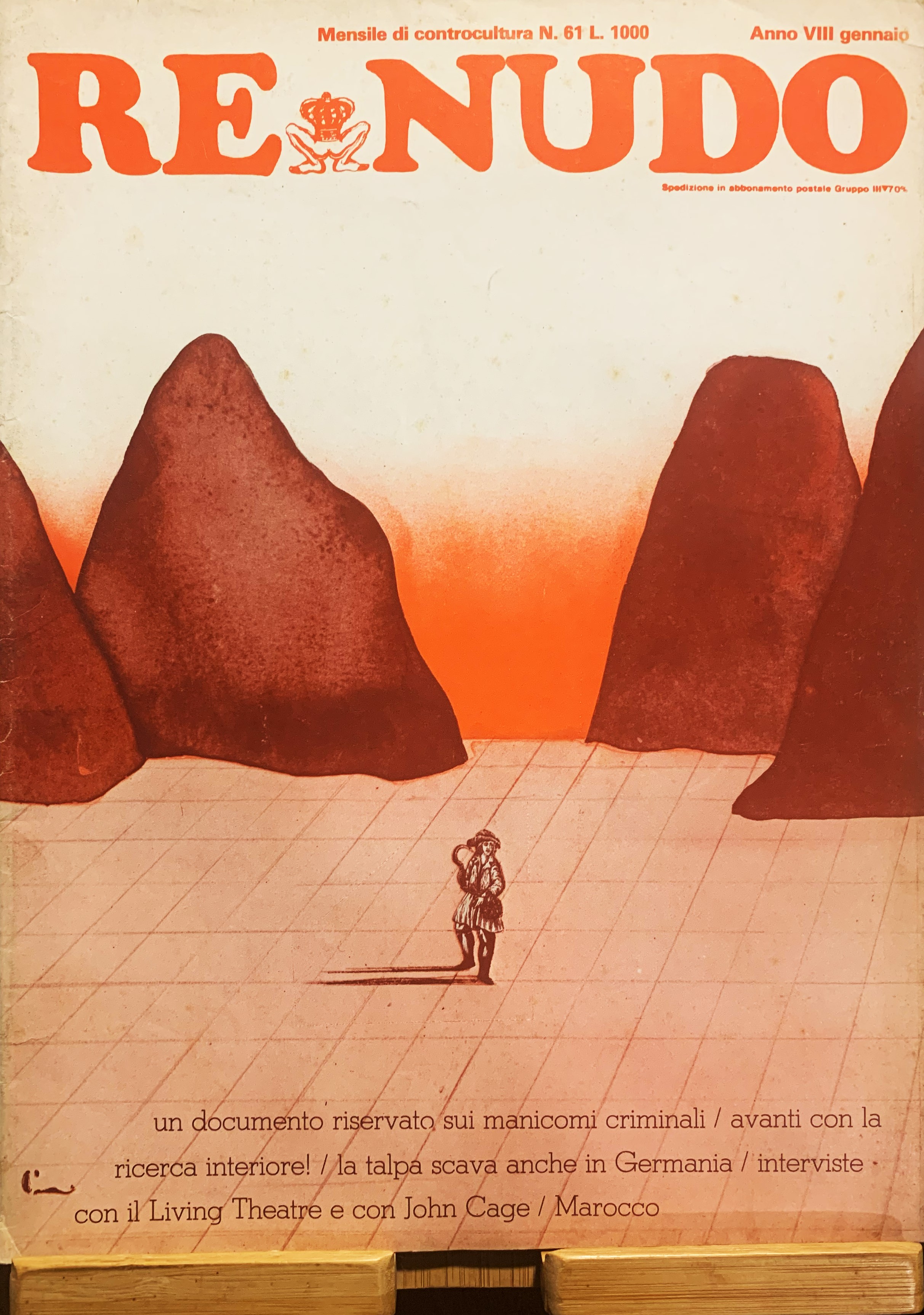 Re nudo rivista n^ 61 Gennaio 1978