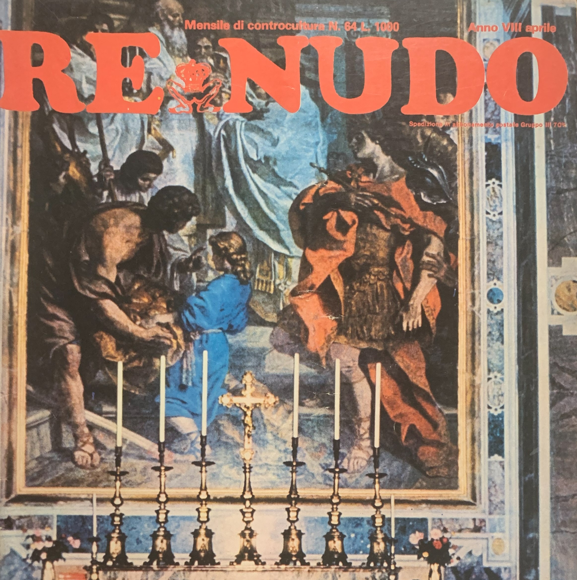 Re nudo rivista n^ 64 Aprile 1978
