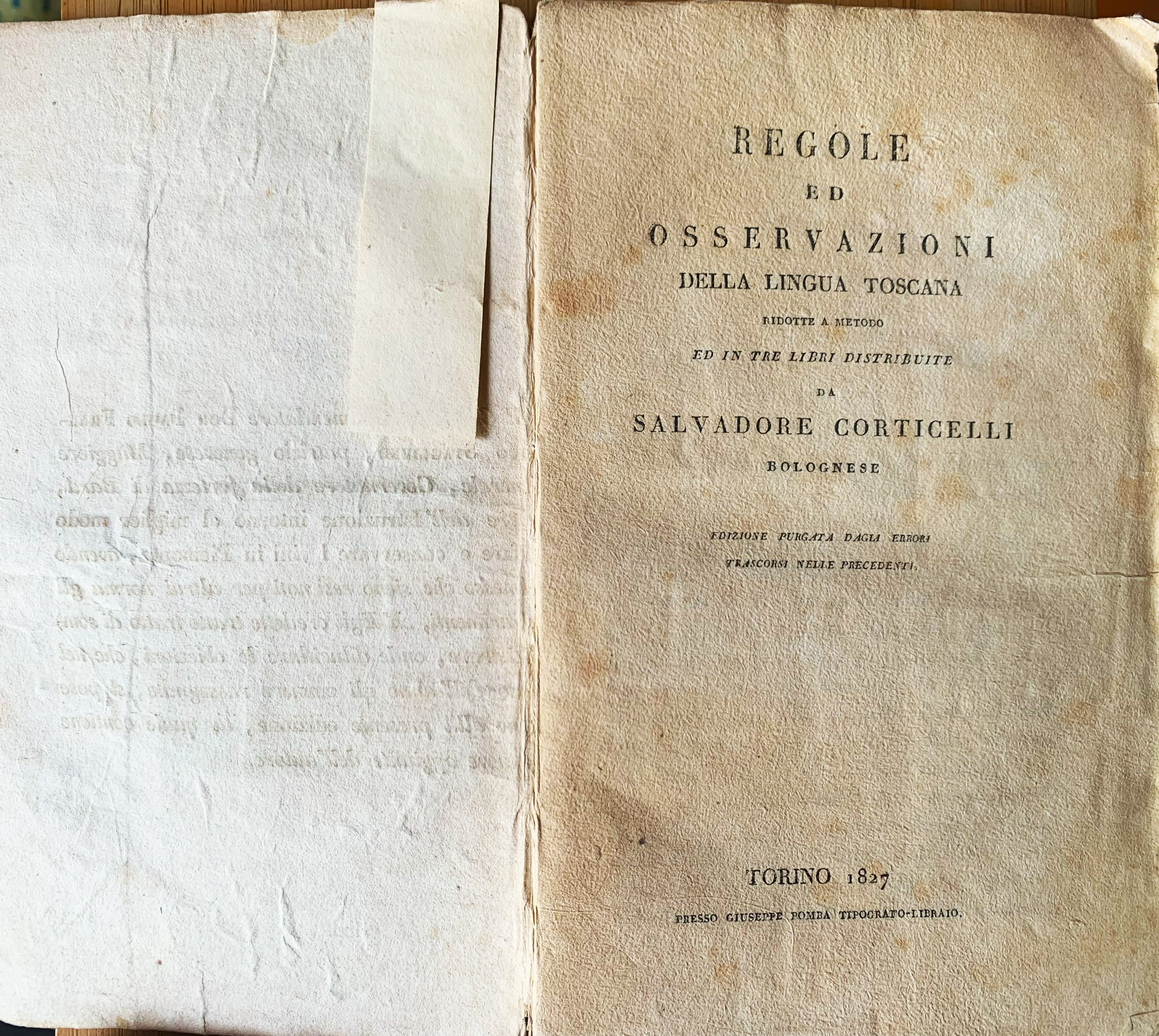 Regole ed osservazioni della lingua toscana ridotte a metodo ed …