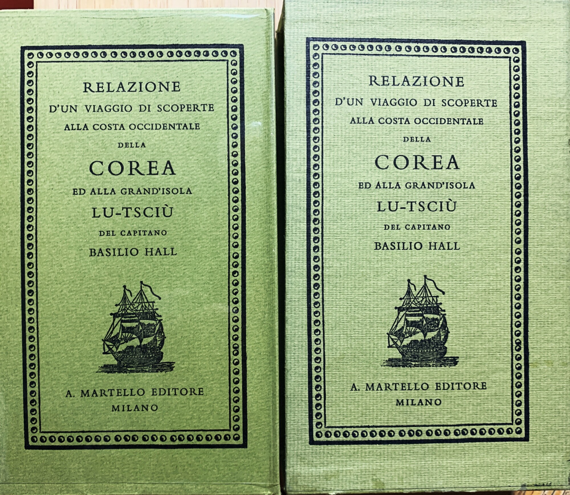 Relazione d'un viaggio di scoperte alla costa occidentale della COREA …