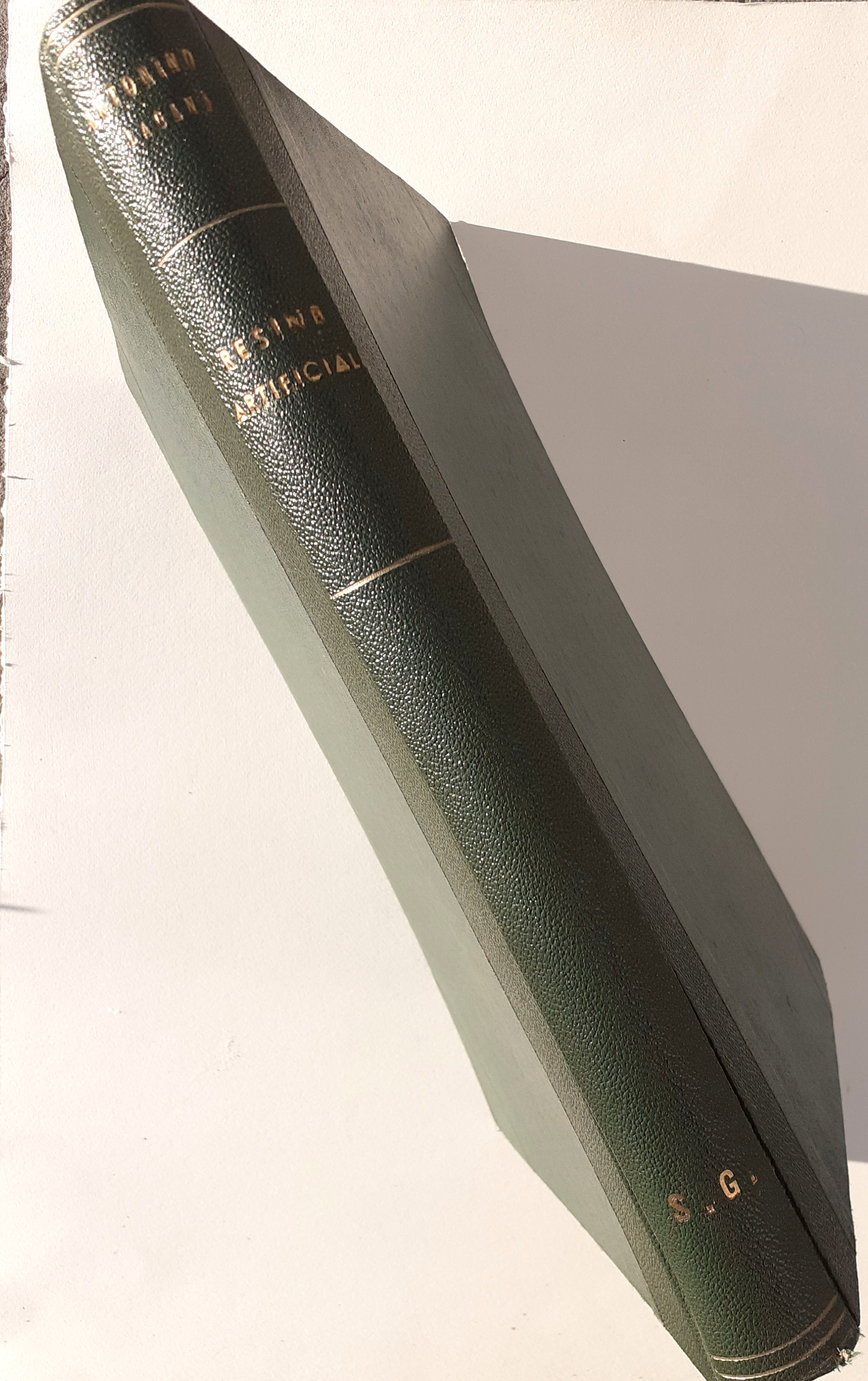 Resine Artificiali Collana di studi tecnici 1942