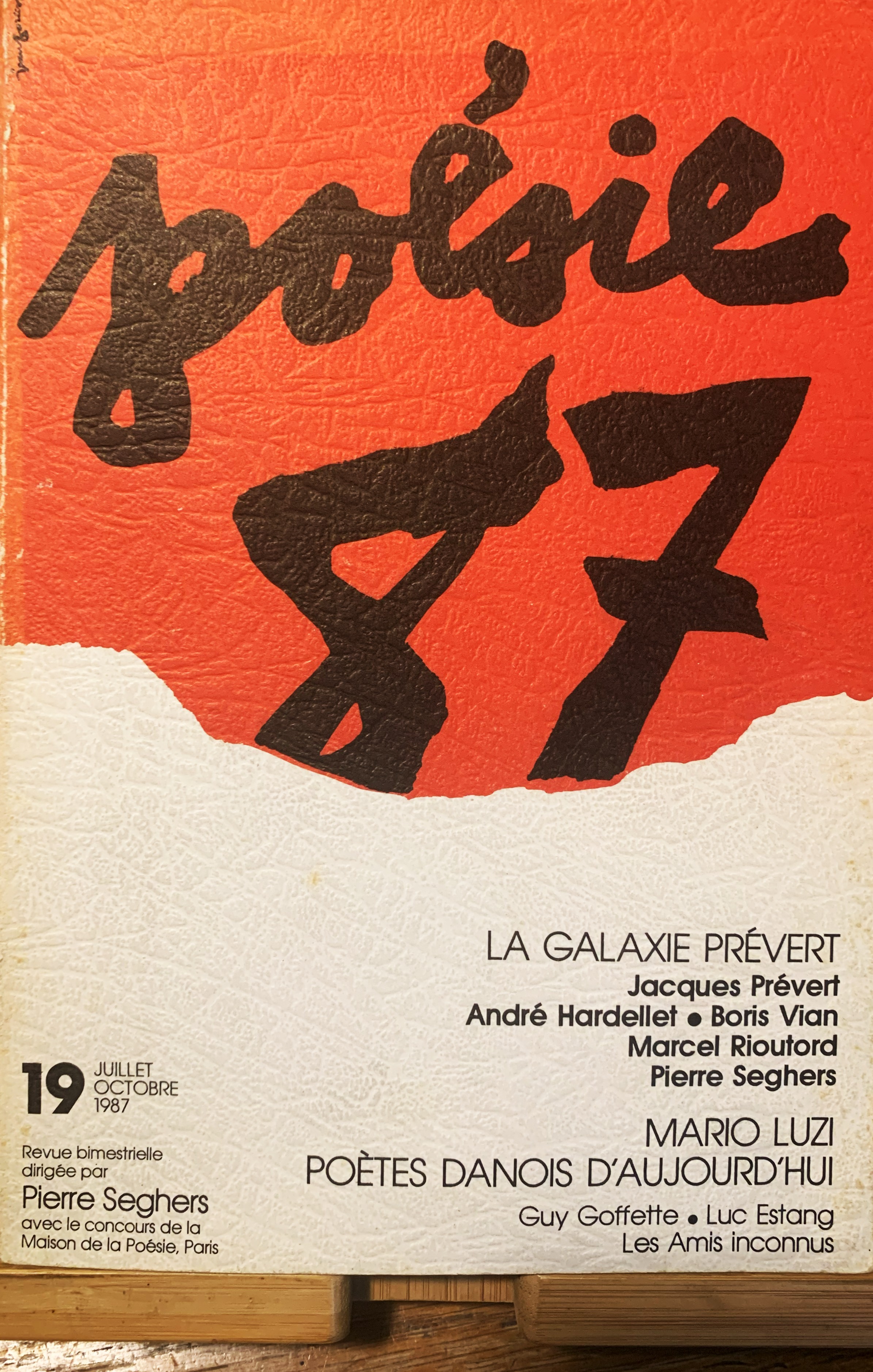 Revue bimestrielle Poesie 87 N^ 19