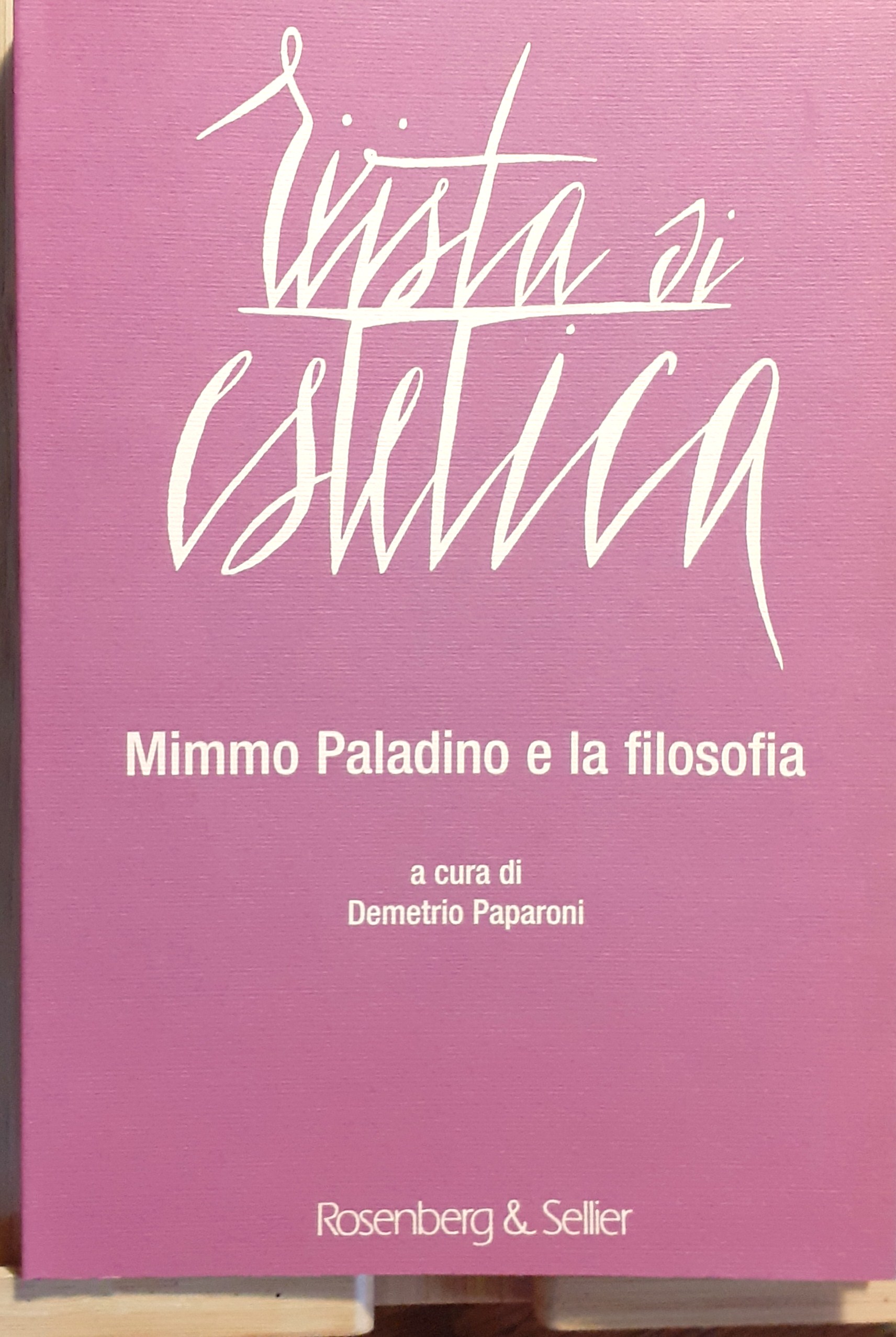 Rivista di Estetica Mimmo Paladino e la filosofia 2013
