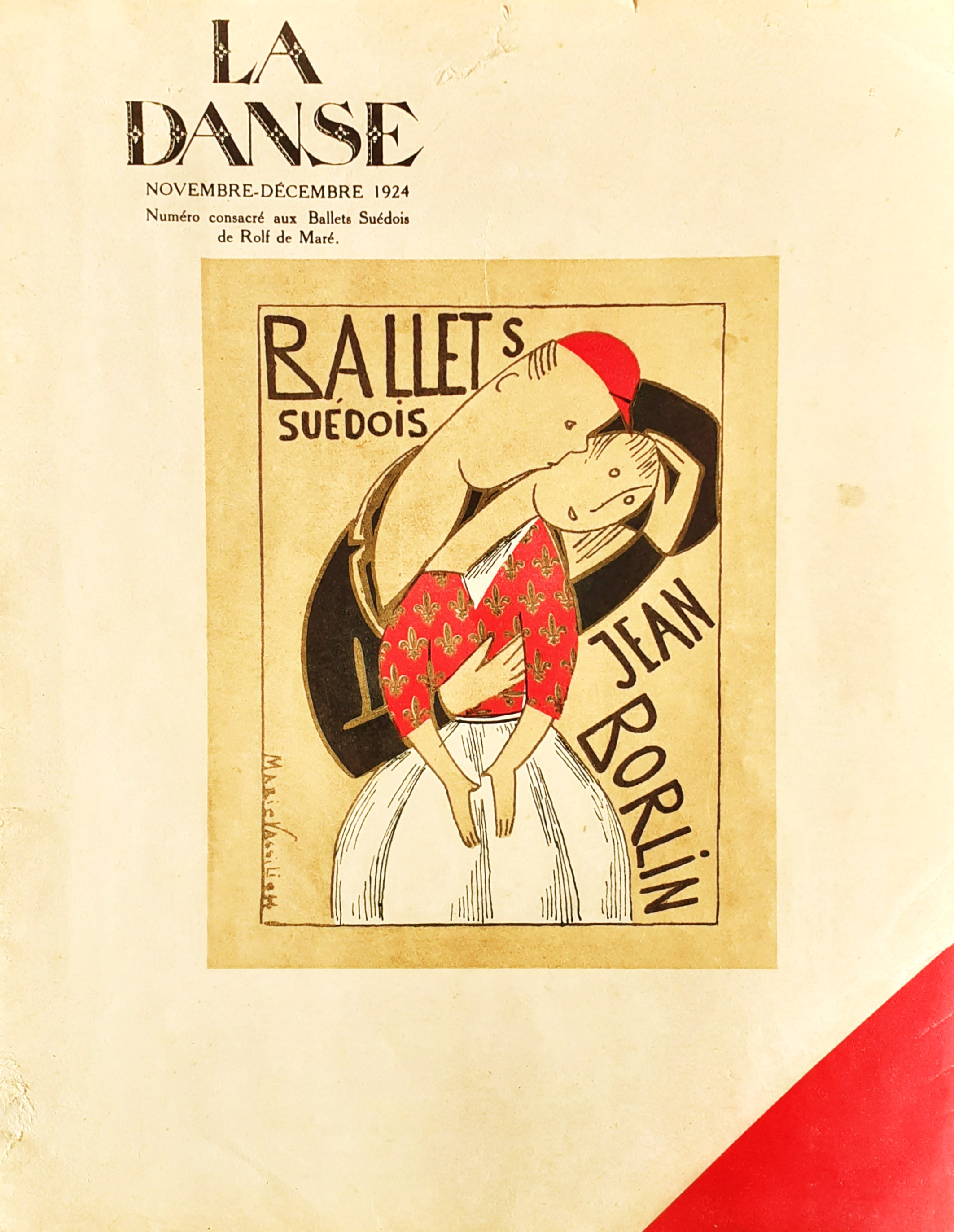 Rolf de Maré Danse, Numéro consacré aux Ballets Suédois Paris …