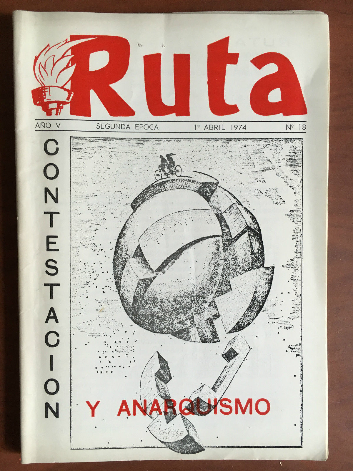 Ruta Ano V segunda epoca 1^ Abril 1974 n^ 18 …