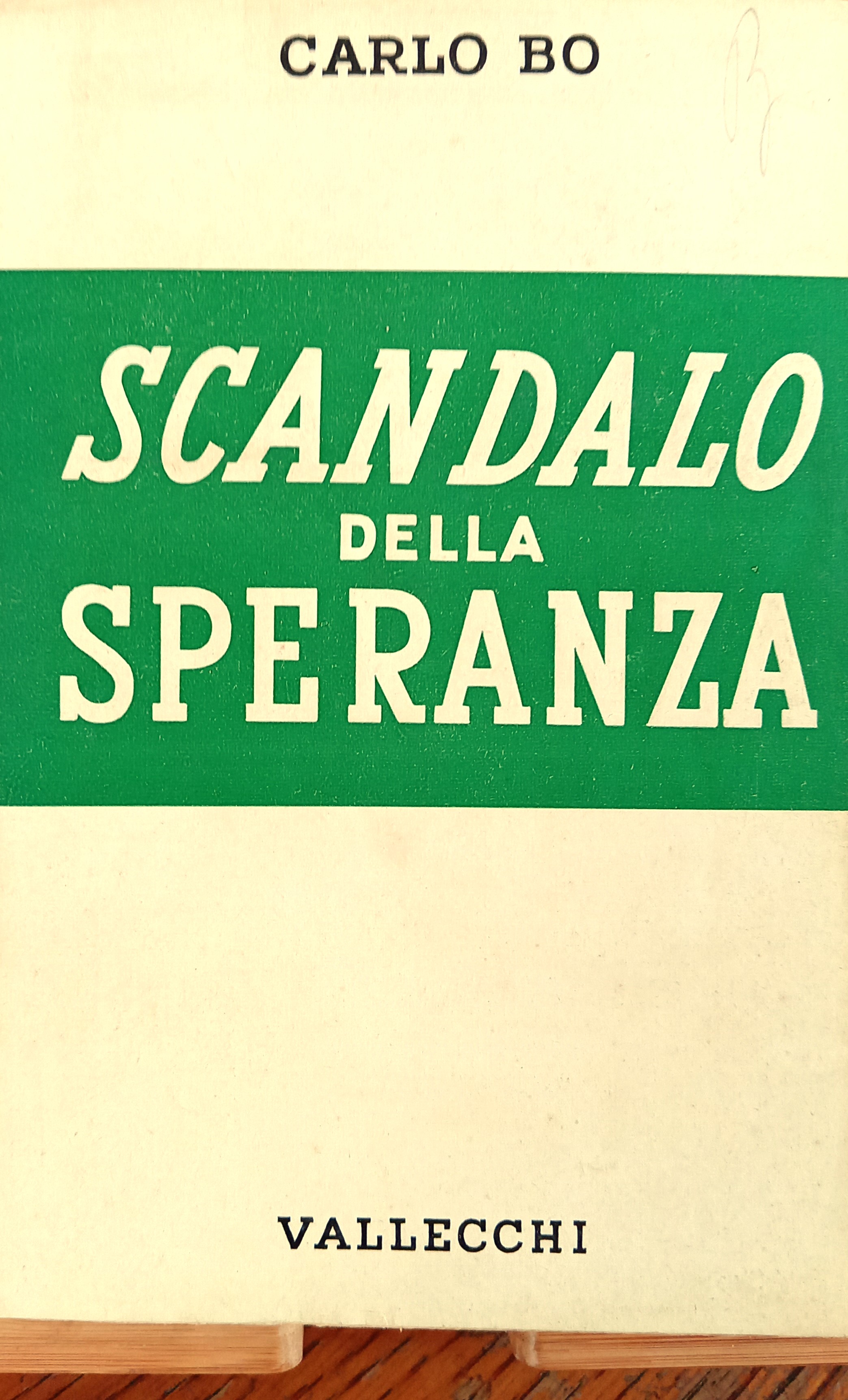 Scandalo della speranza