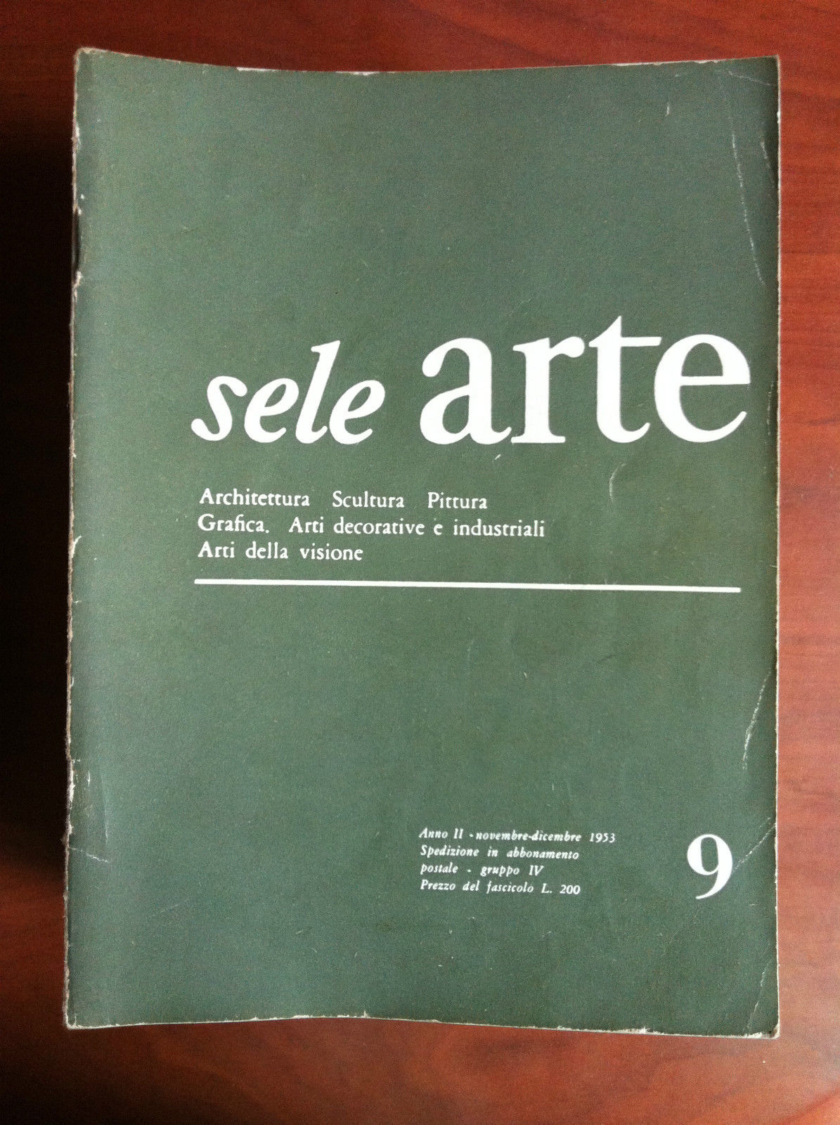 sele ARTE Anno II n^ 9 Novembre/Dicembre 1953 - E18812